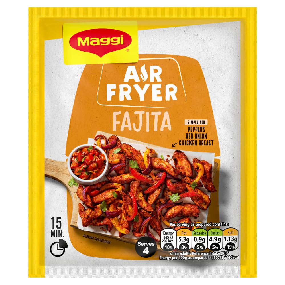 MAGGI - Air Fryer Fajita Kräuter- und Gewürz-Rezeptmischung 27g