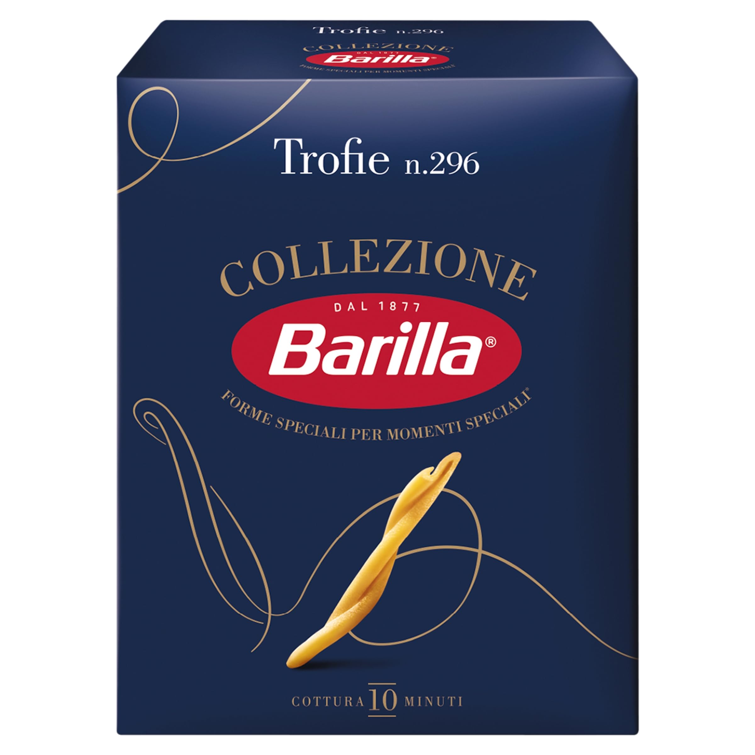 Barilla Trofie – Authentische italienische Pasta aus Hartweizengrieß – 500 g