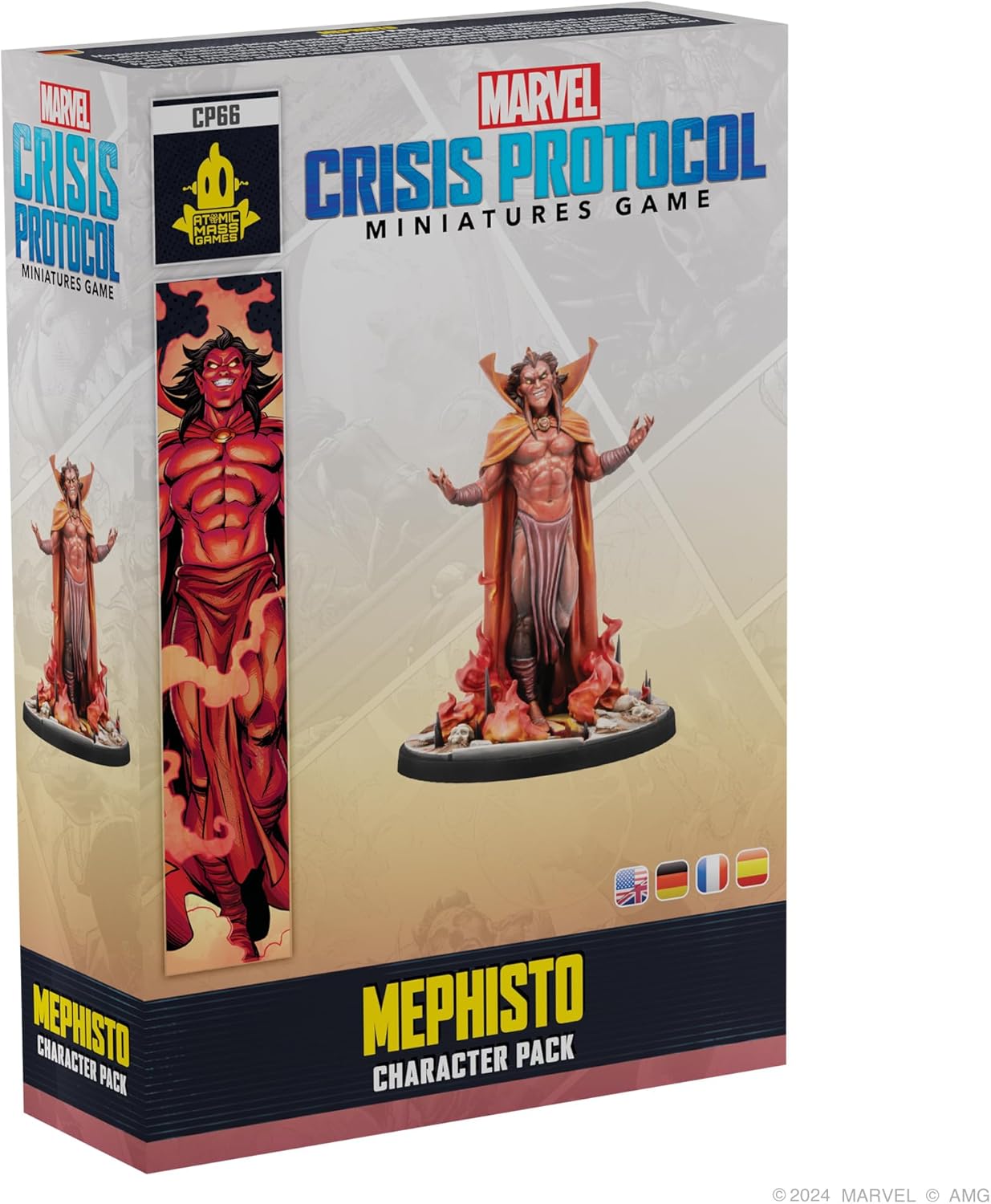 Atomic Mass Games Marvel Crisis Protocol: Mephisto Miniatures Brettspiel-Erweiterung