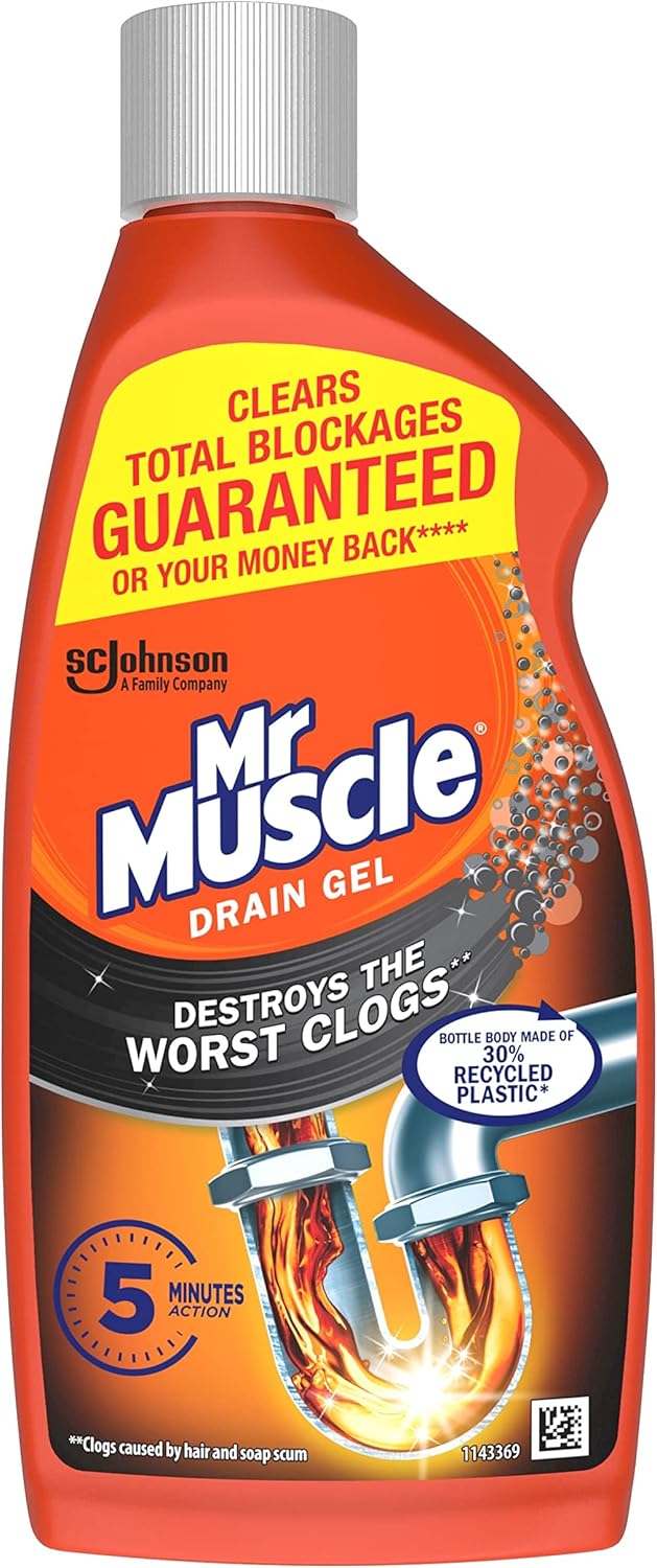 Mr Muscle - Power-Gel-Abflussreiniger 500 ml