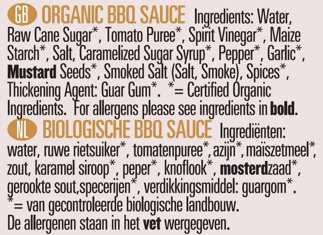 Biona Bio-BBQ-Sauce, 250ml