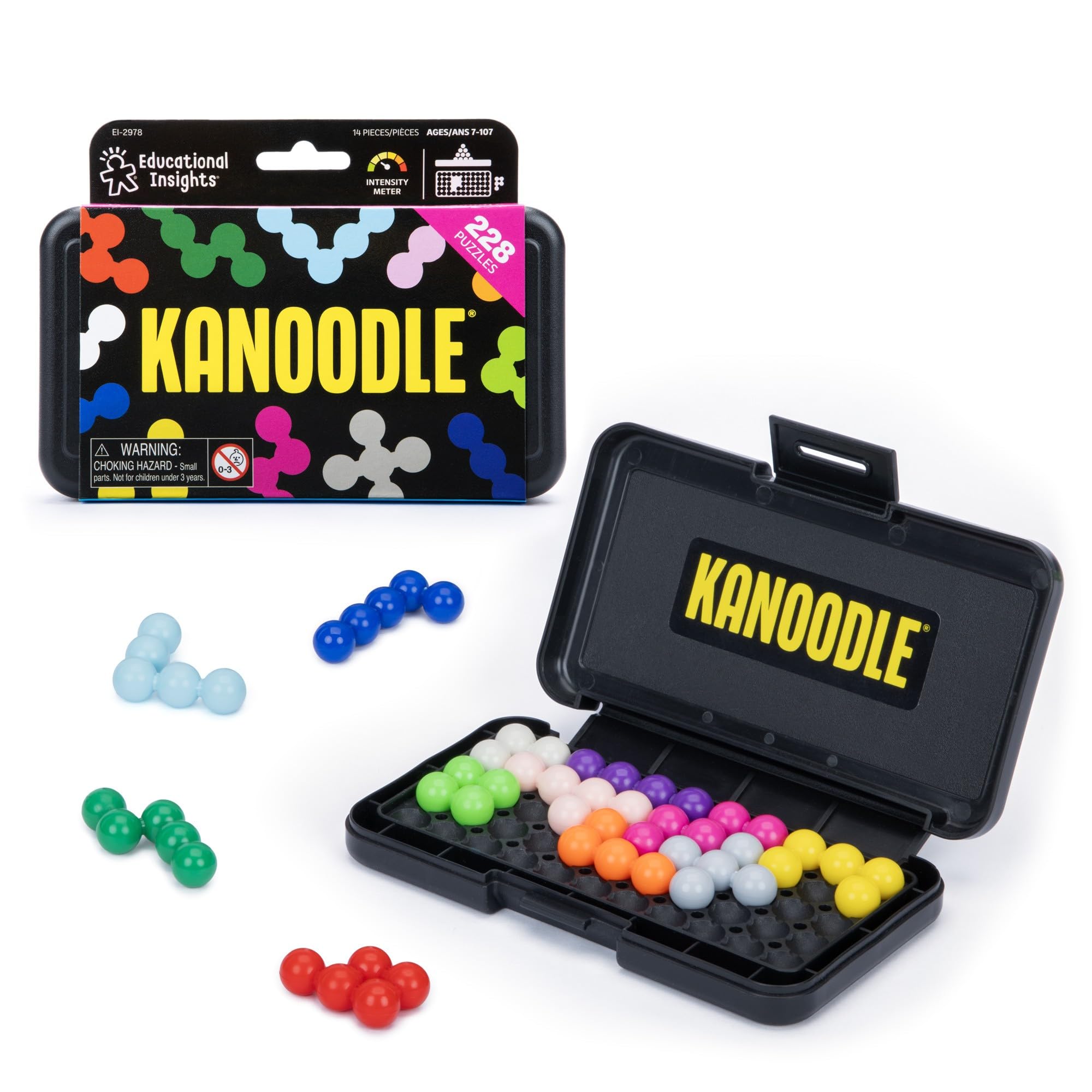 Learning Resources Kanoodle 3D-Denkspiel mit 200 Herausforderungen