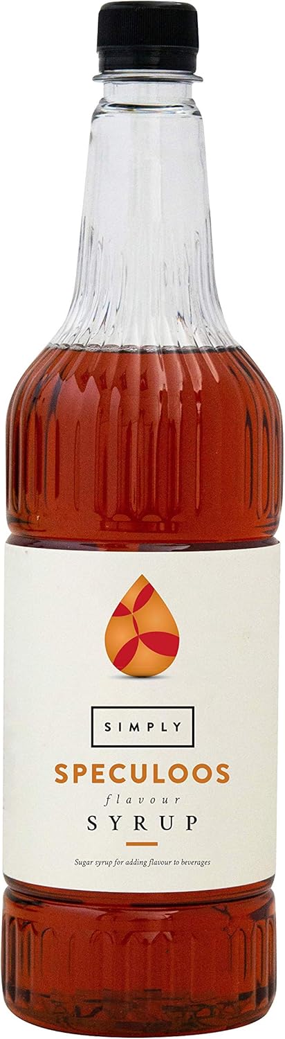 Simply Speculoos Sirup 1 Liter – Sirup mit Zimtkeksgeschmack für Getränke