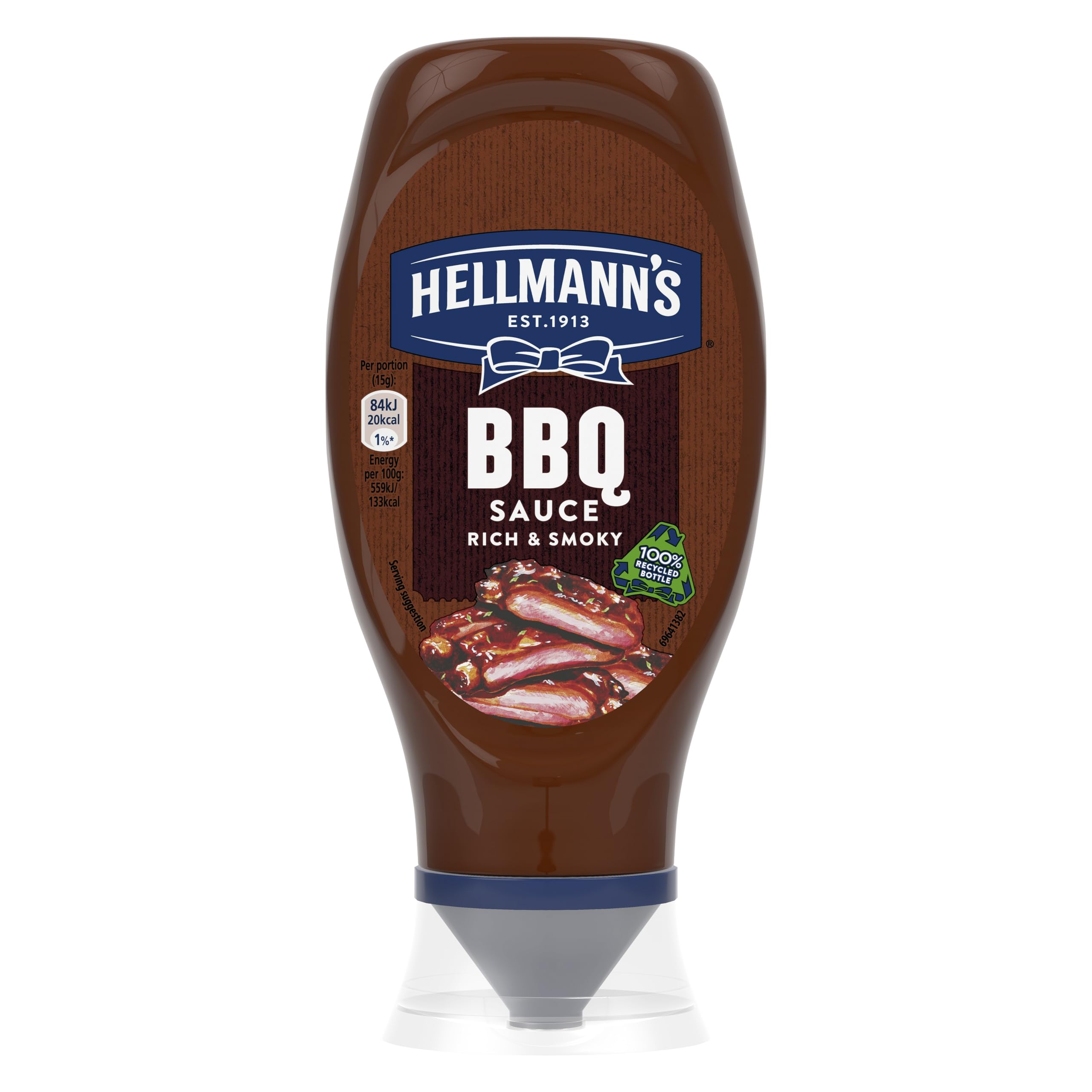 Hellmann's Rich & Smoky BBQ Sauce – Limited Edition UEFA EURO 2024 Quetschflasche