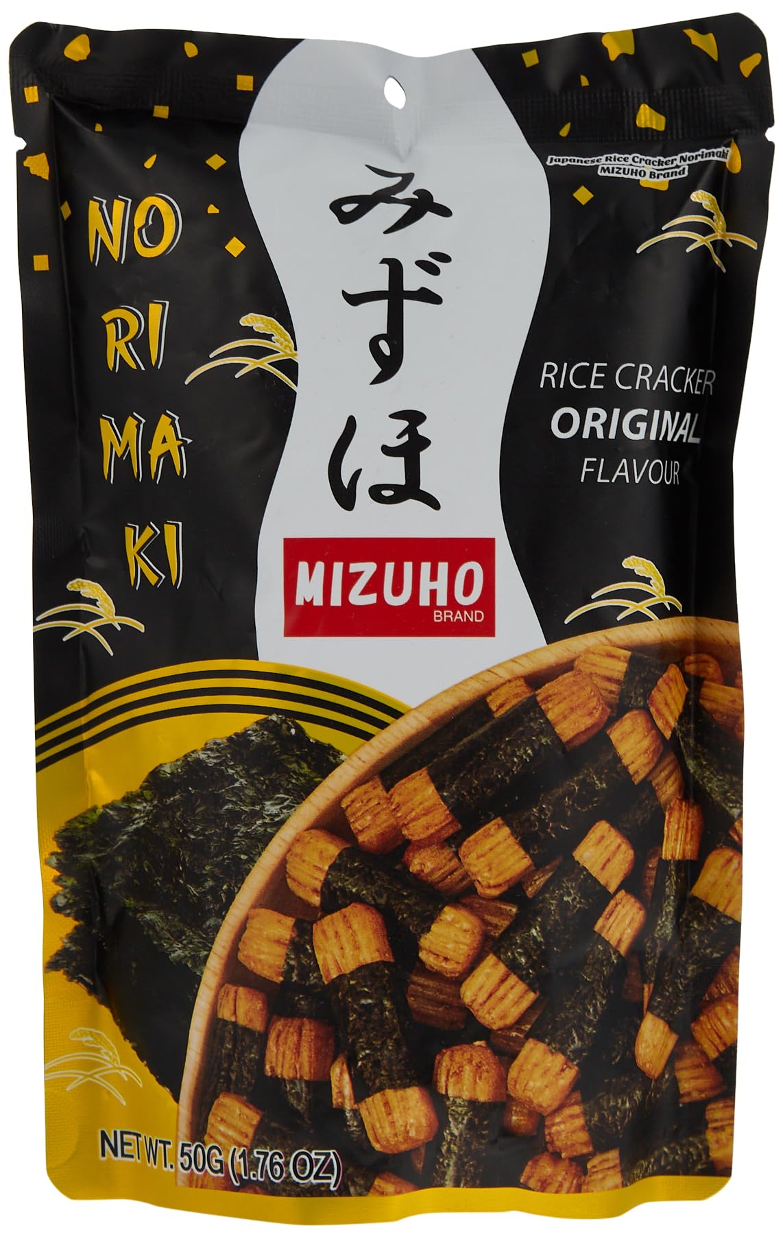 Mizuho - Reiscracker Norimaki Originalgeschmack, 50g