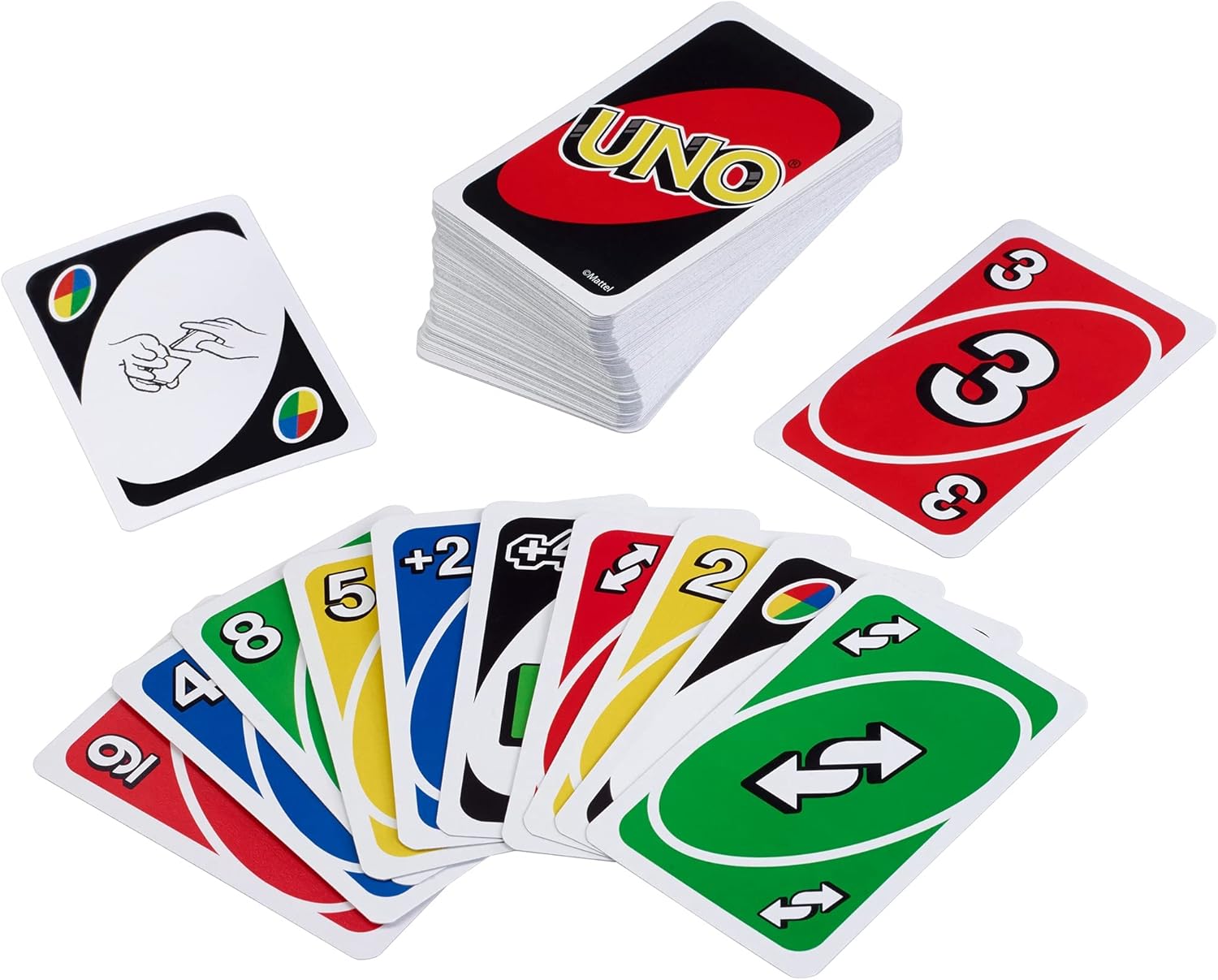 Mattel UNO-Kartenspiel – Doppelseitig W2087