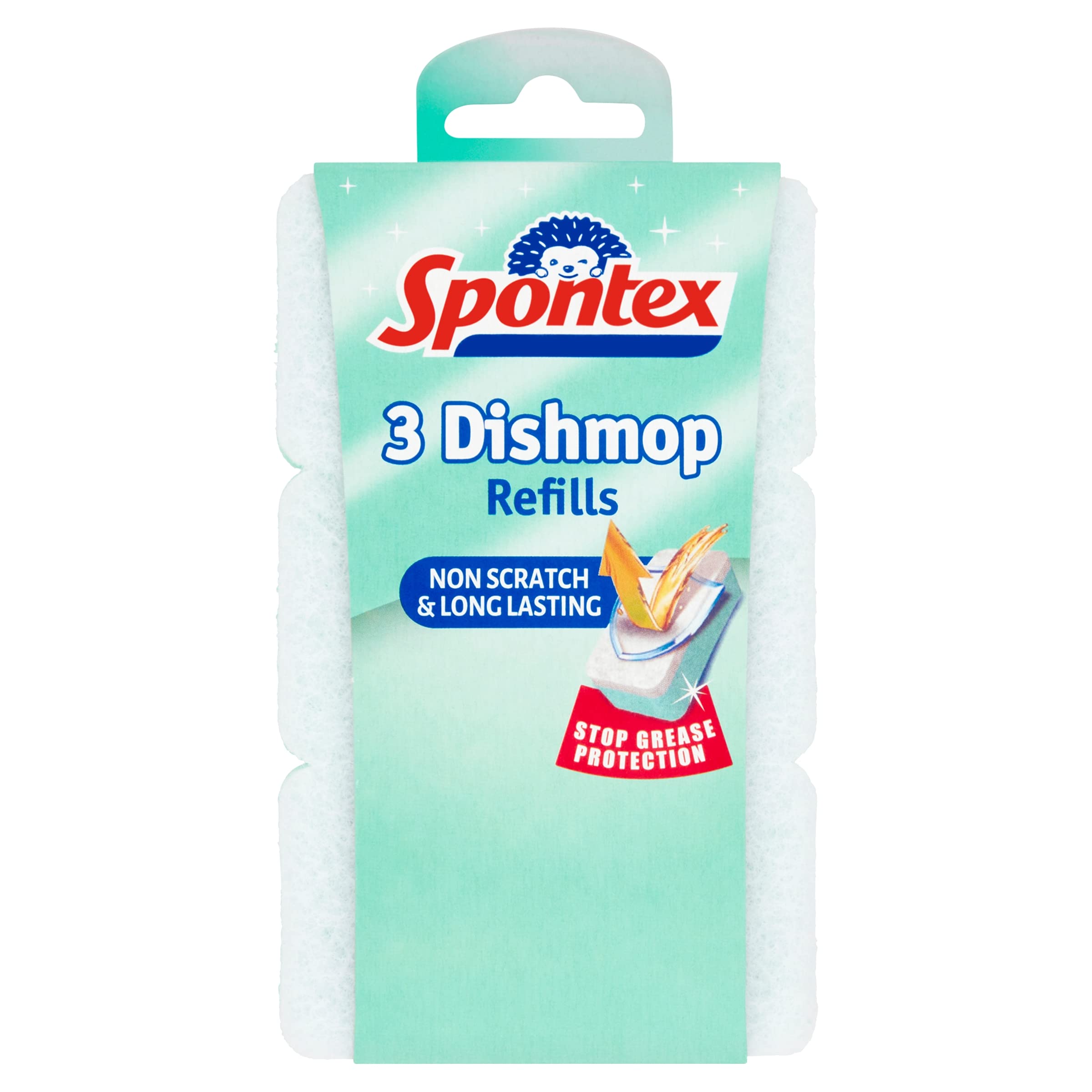 Spontex - Nachfüllpackungen für kratzfeste Geschirrwischschwämme