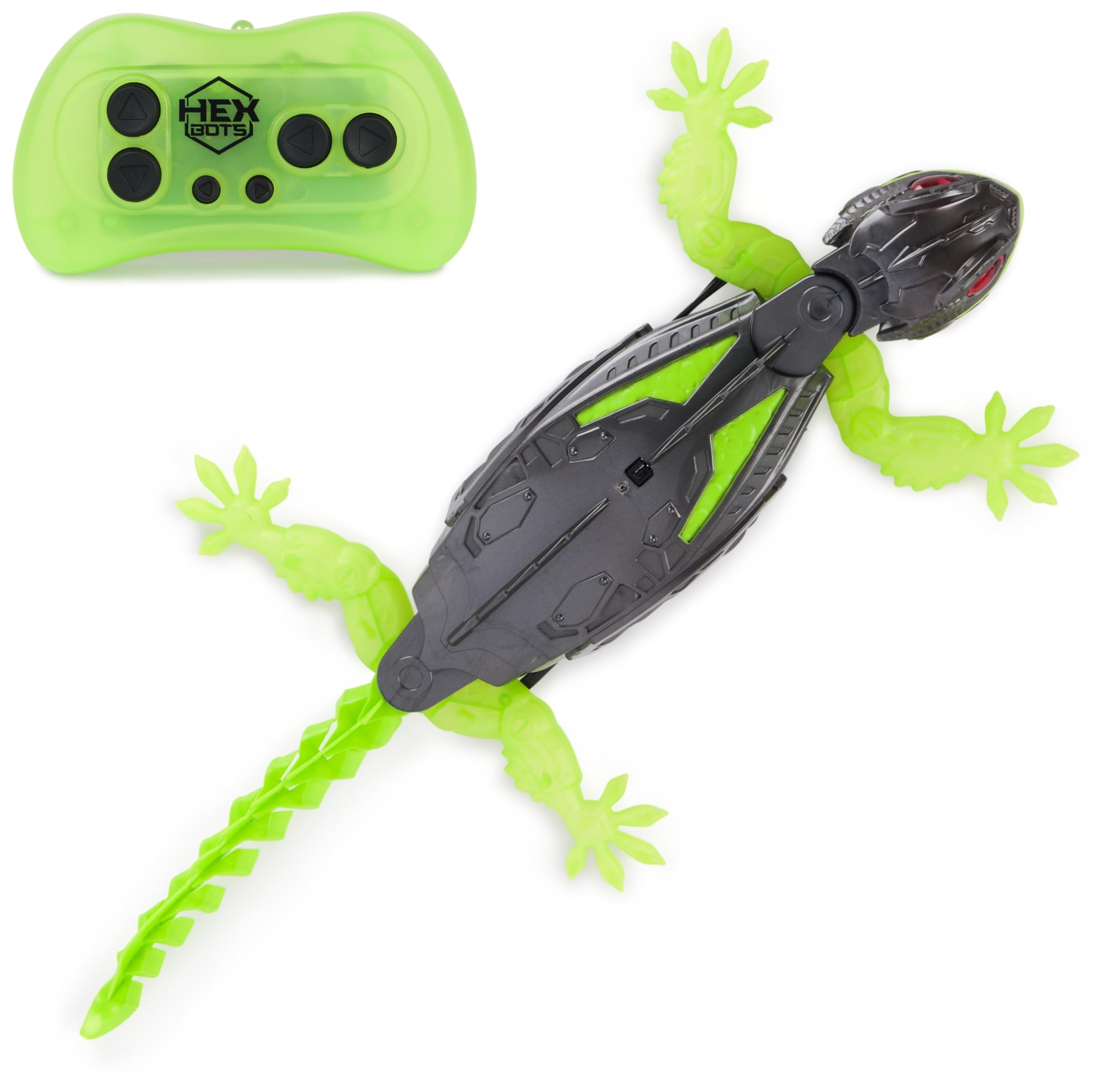 HEX BOTS Wall Crawler Gecko – Ferngesteuertes Kletterroboter-Spielzeug für Kinder ab 4 Jahren