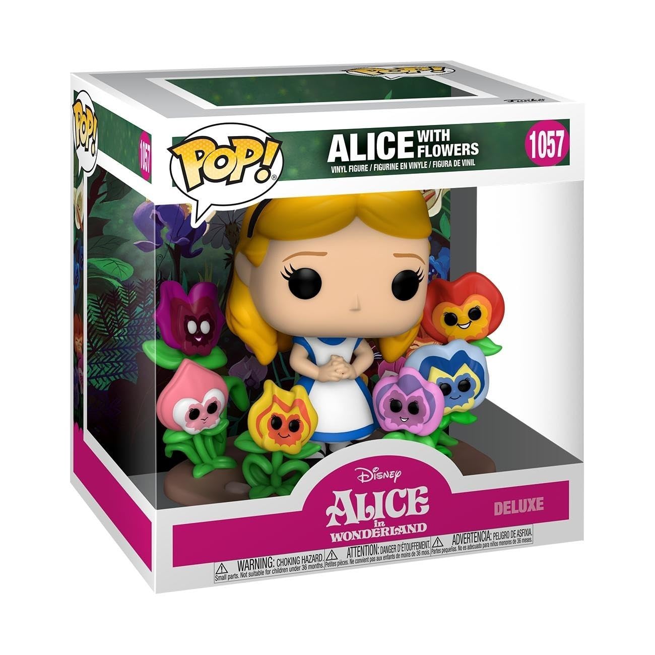 Funko Pop! Disney Alice im Wunderland – Alice mit Blumen Vinylfigur (55733)