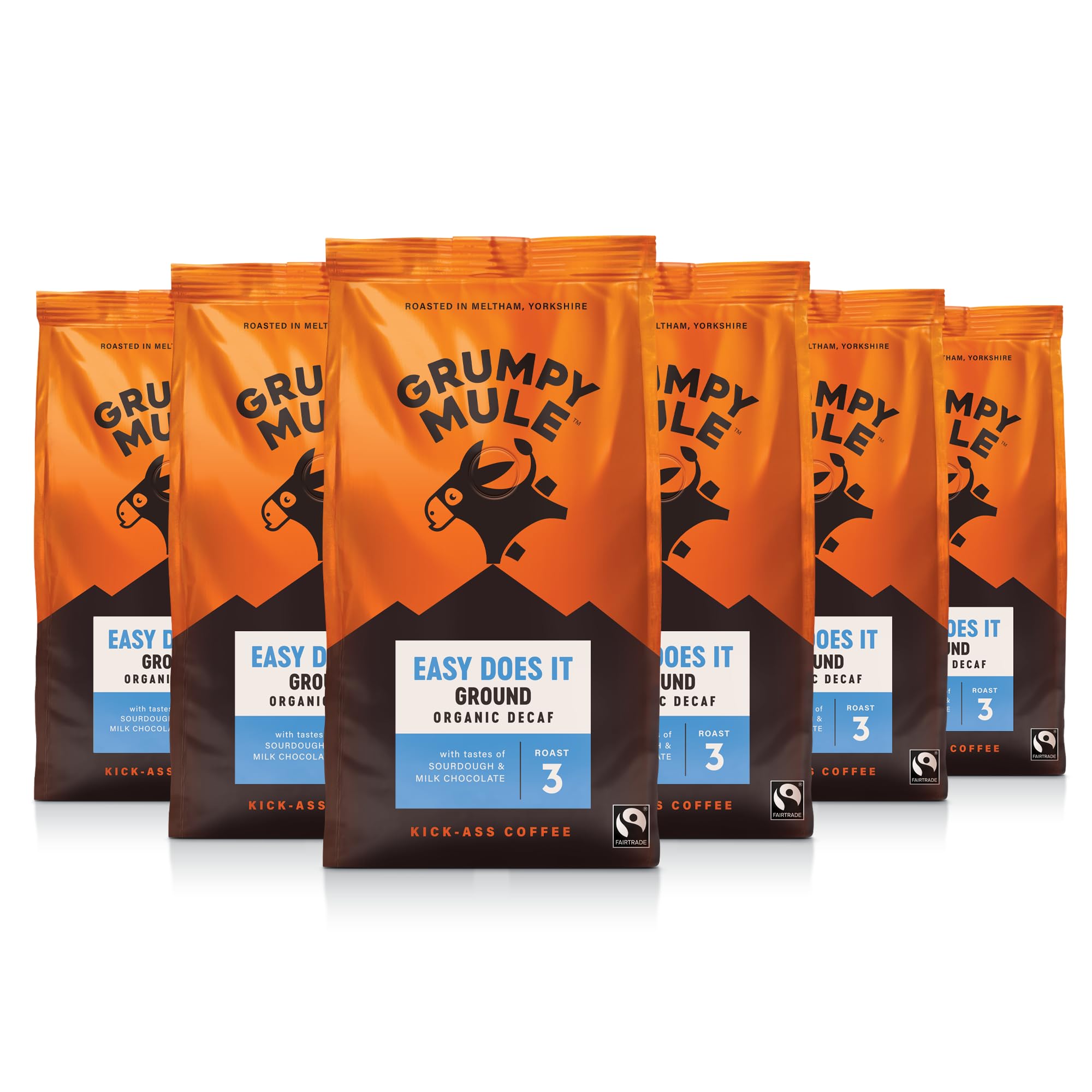 Grumpy Mule Easy Does It Swiss Water Bio-Kaffeepulver