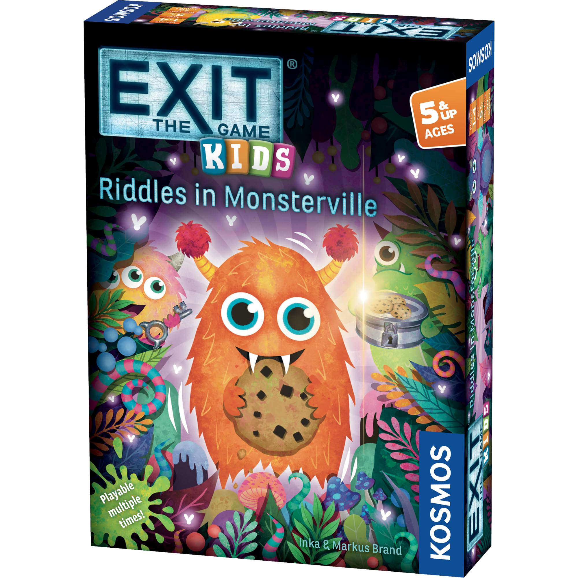Thames & Kosmos EXIT: Kids - Riddles in Monsterville Escape Room Card Game