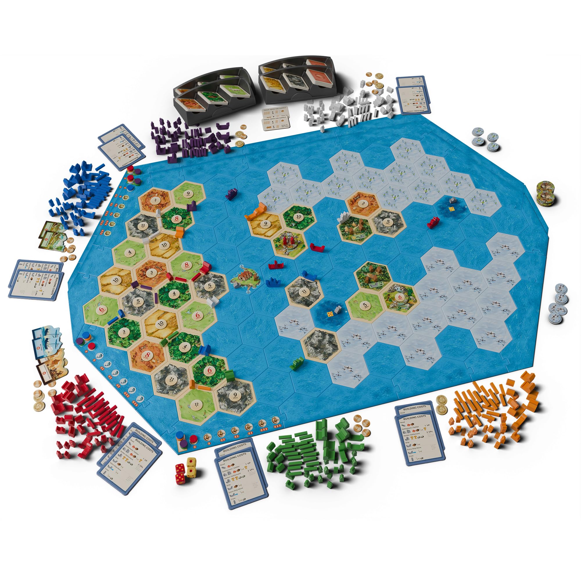 CATAN Entdecker & Piraten 5-6 Spieler Erweiterung (6. Edition)