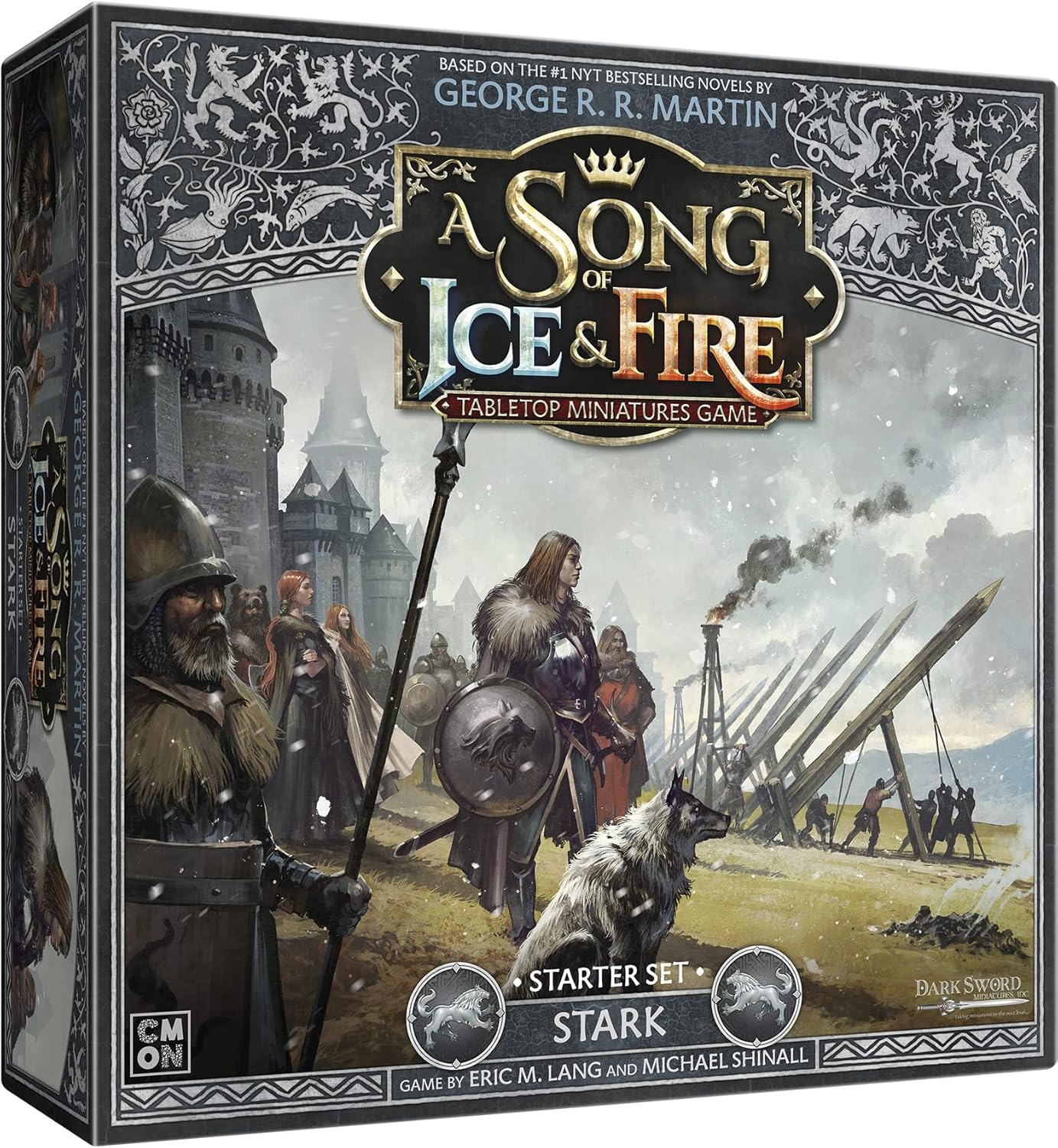 CMON – Das Lied von Eis und Feuer – Tabletop-Miniaturenspiel – Stark-Starter-Set (ASOIAF-STARK)