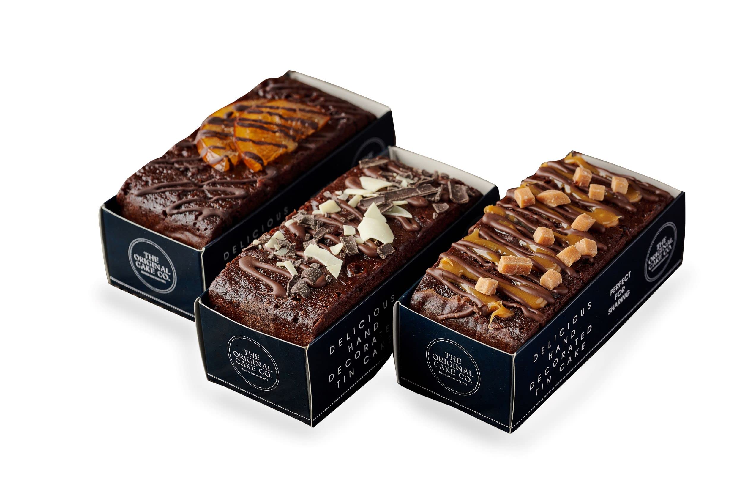 The Original Cake Company – Handgemachtes Schokoladentrüffelkuchen-Trio