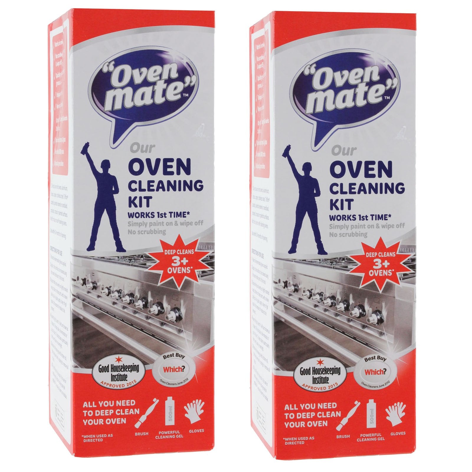 Oven Mate – Backofen-Reinigungsset, 500 ml, Doppelpackung