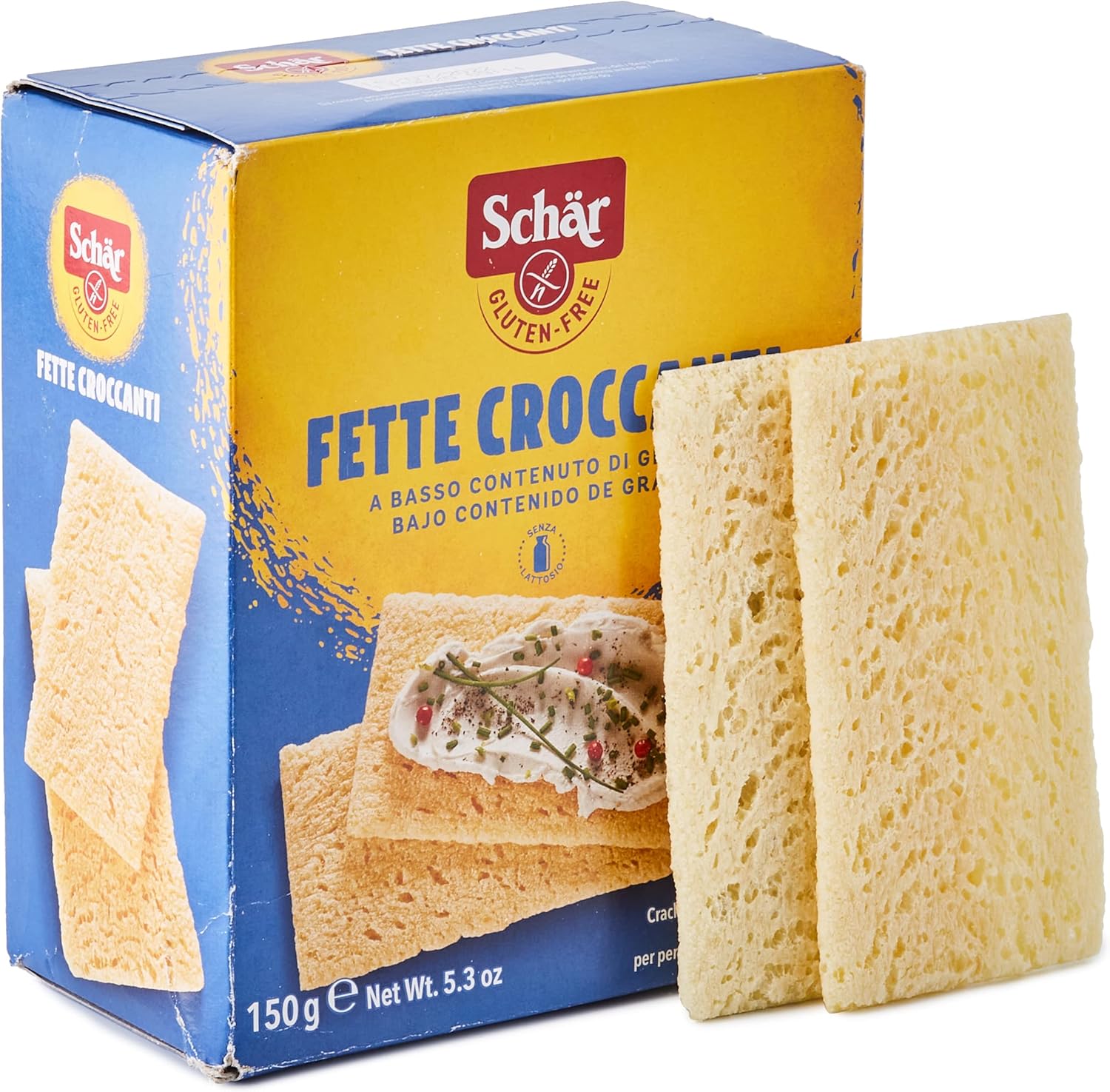 Schär Glutenfreies Knäckebrot, Reis und Mais, 150g