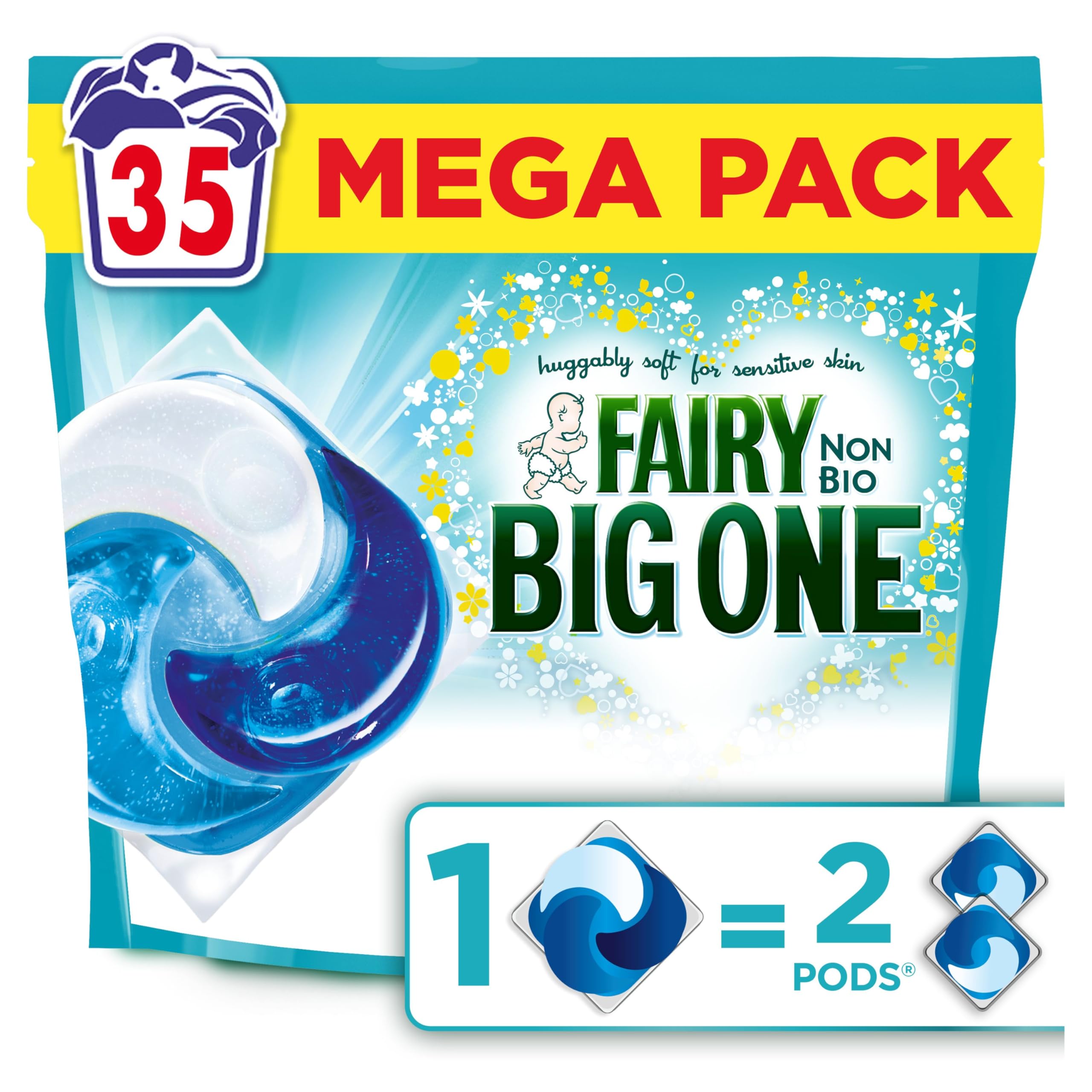 Fairy - Non Bio The Big One PODS® Waschmittelkapseln
