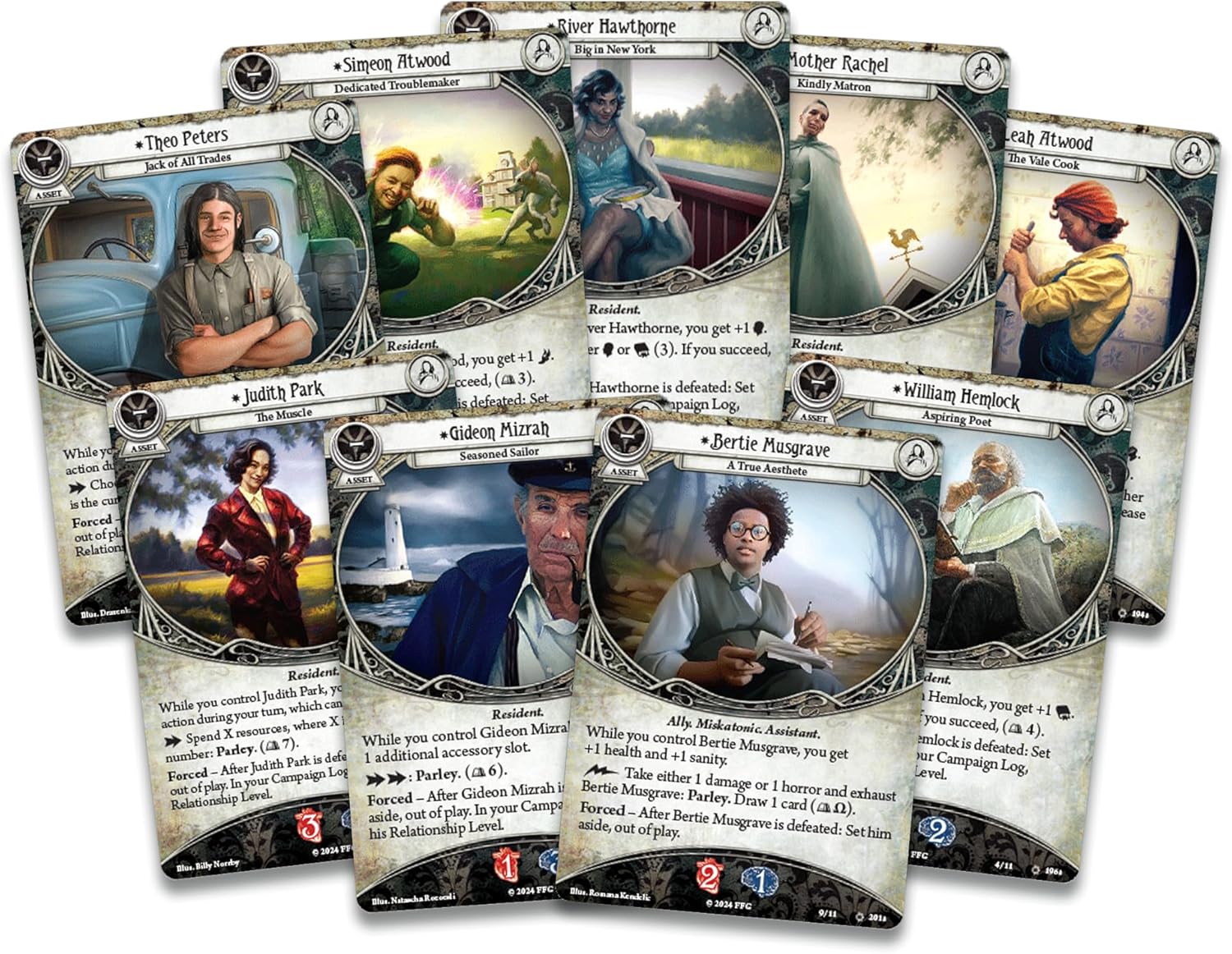 Fantasy Flight Arkham Horror Das Kartenspiel „The Feast of Hemlock Vale“-Kampagnenerweiterung (Lovec)