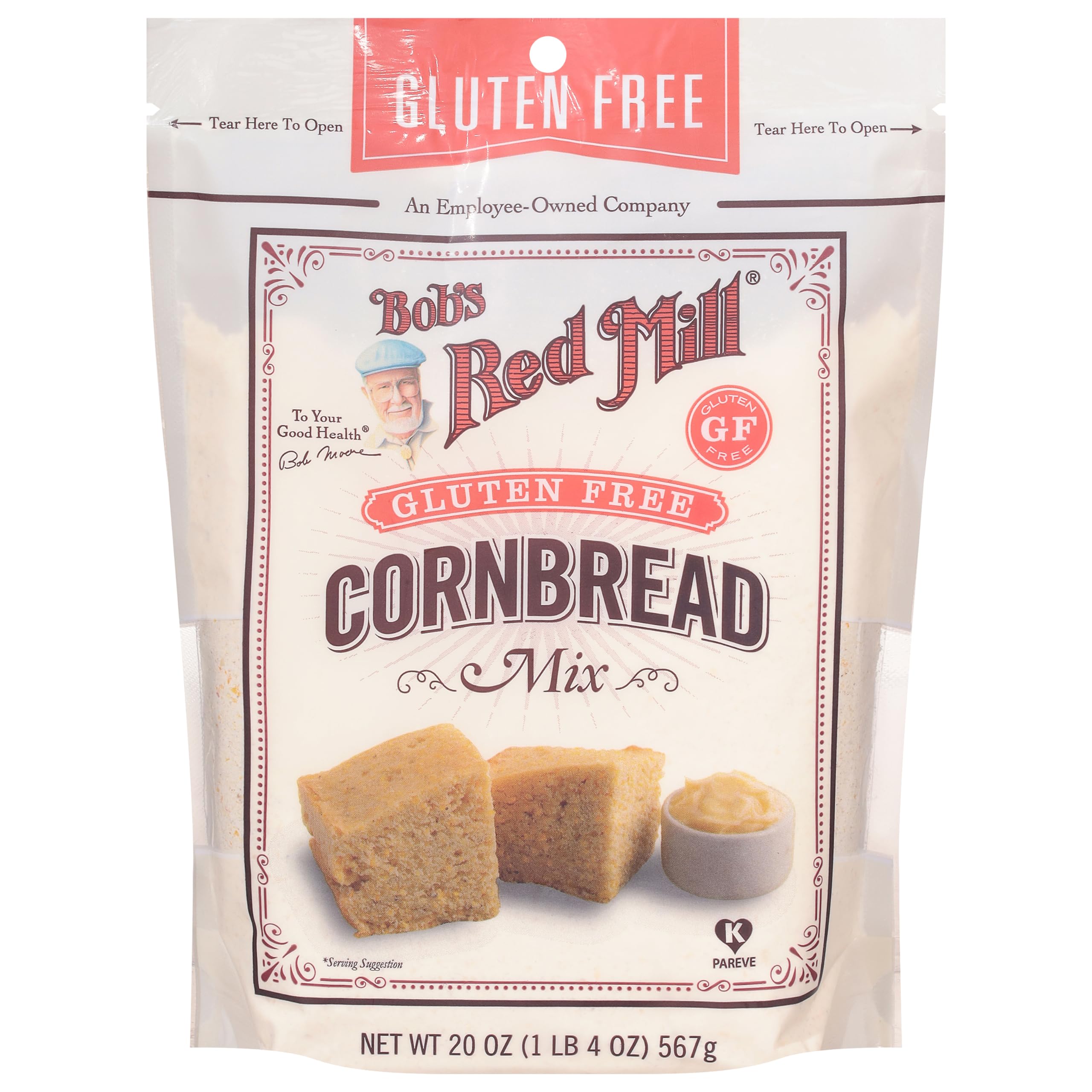 Bob's Red Mill – Glutenfreie Maisbrotmischung, 567-g-Beutel