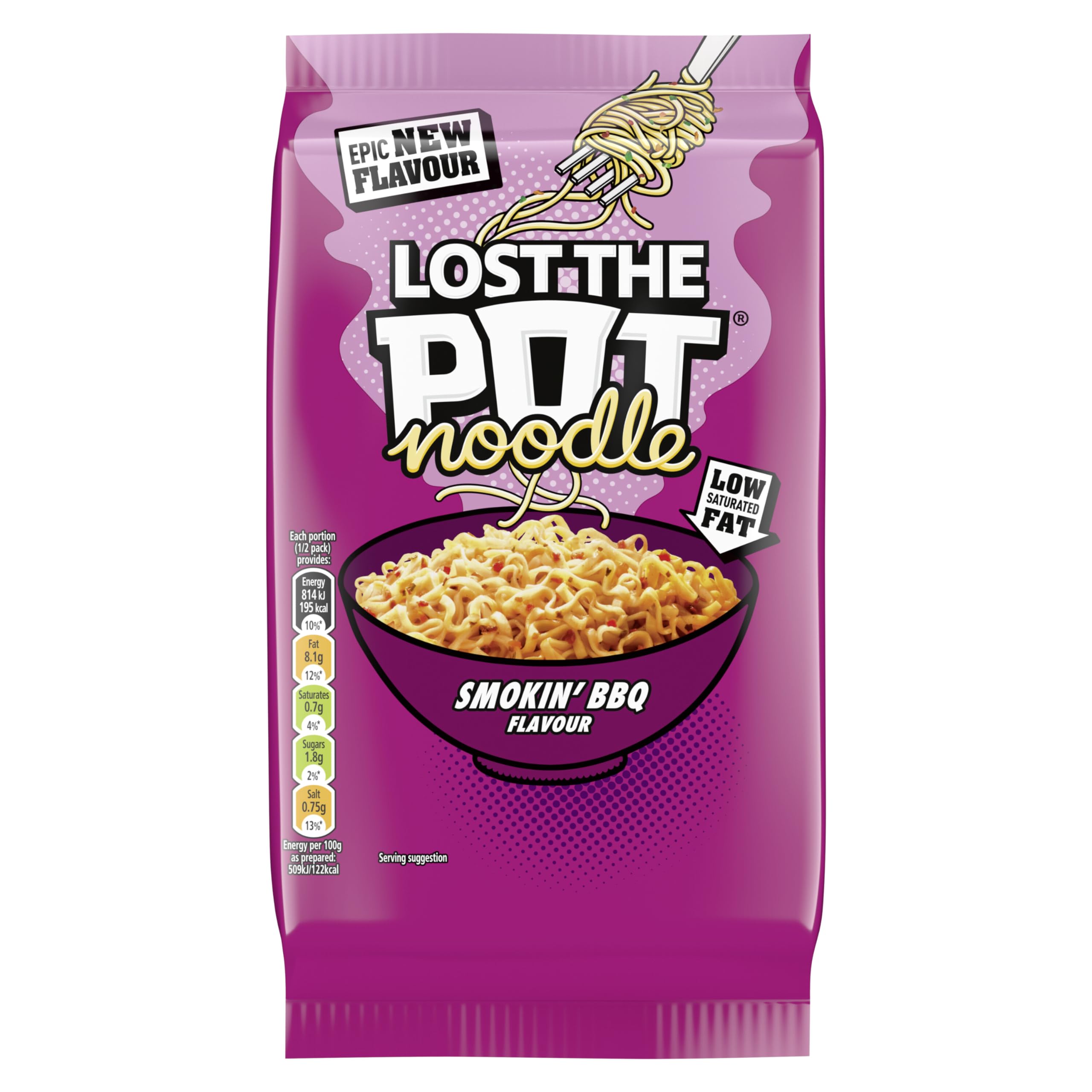 Pot Noodle - Smokin' BBQ Lost the Pot Noodle Instant-Nudeln