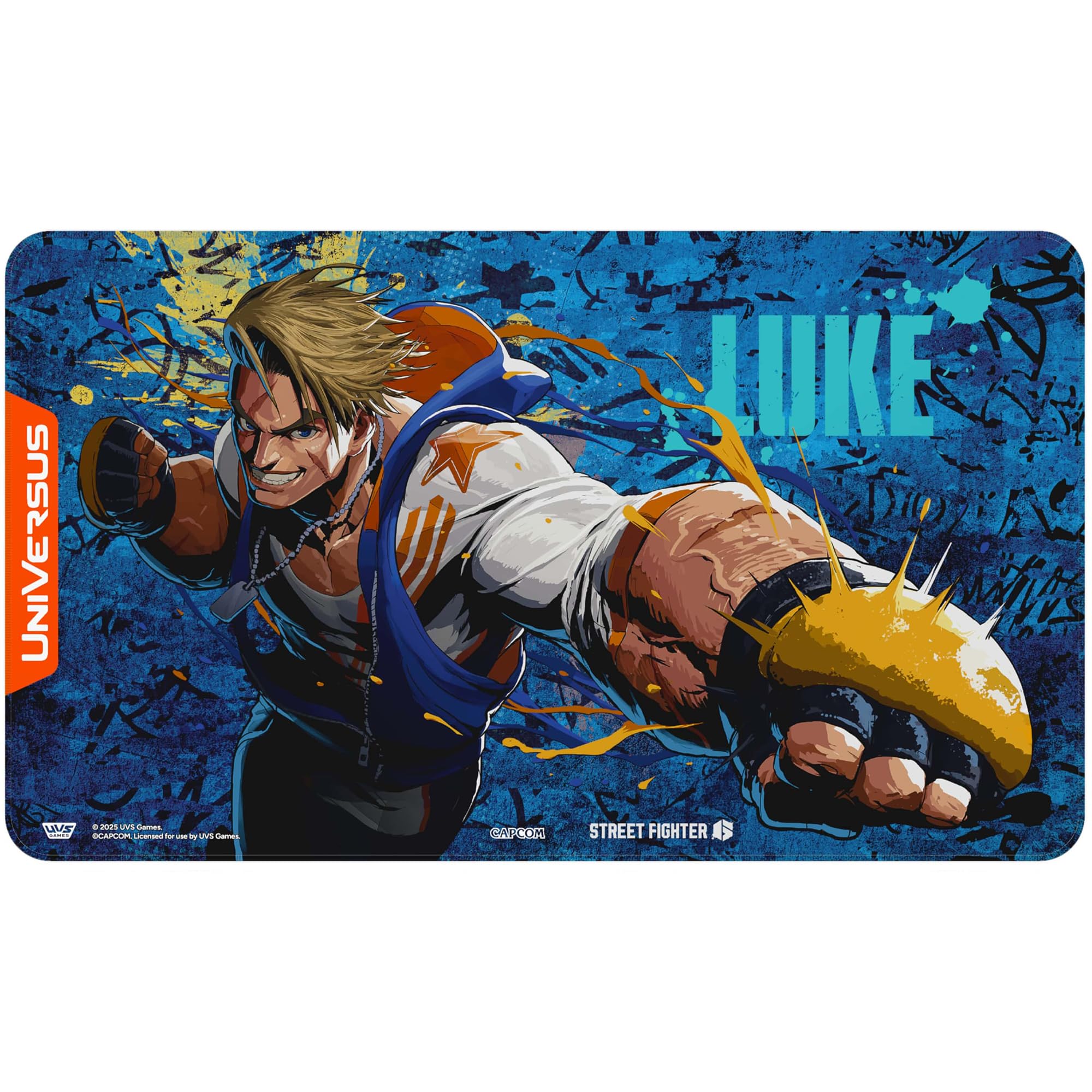 UniVersus Street Fighter 6 Challenger Series Spielmatte – Luke – 24 x 14 Zoll