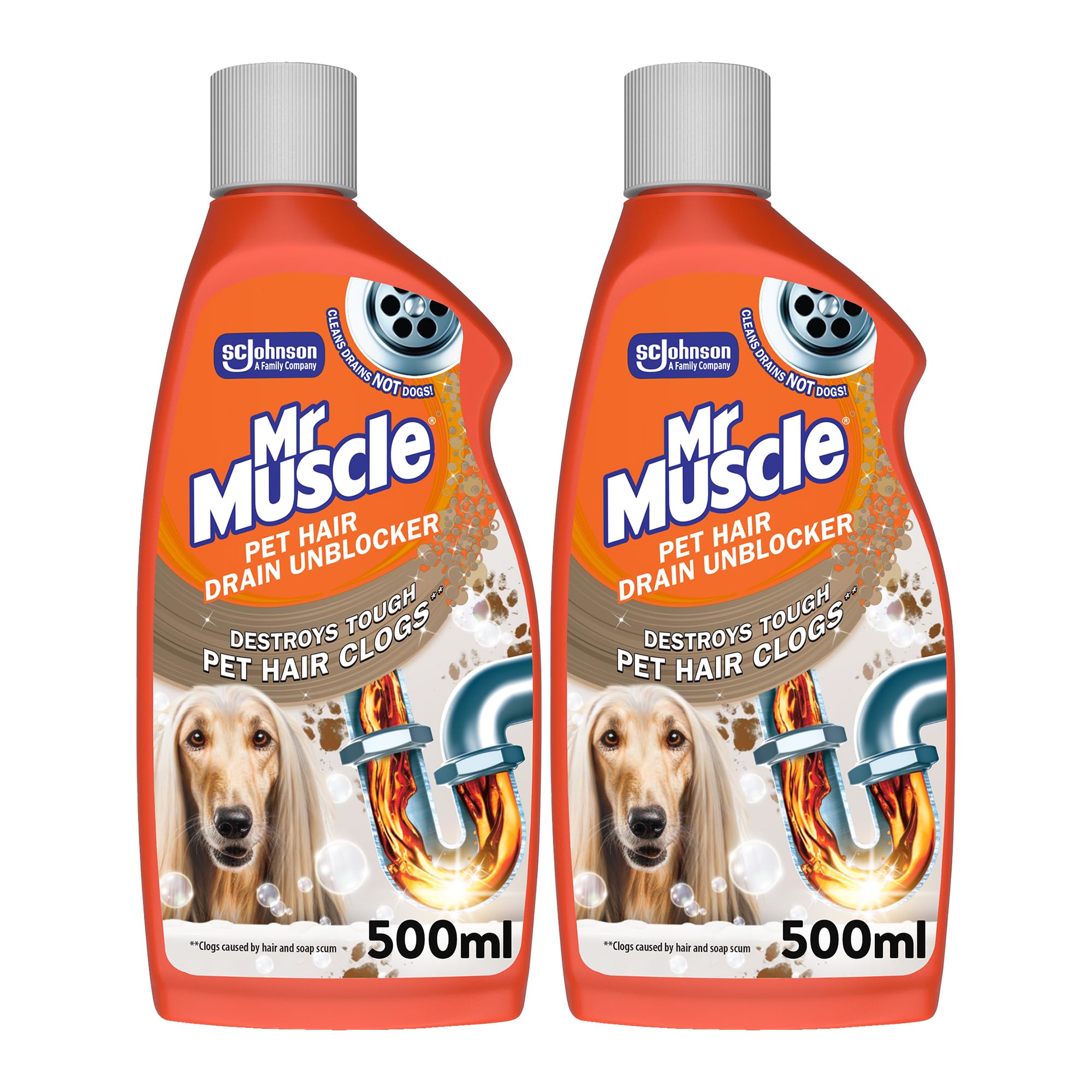 Mr Muscle - Abflussreiniger-Gel gegen Tierhaare