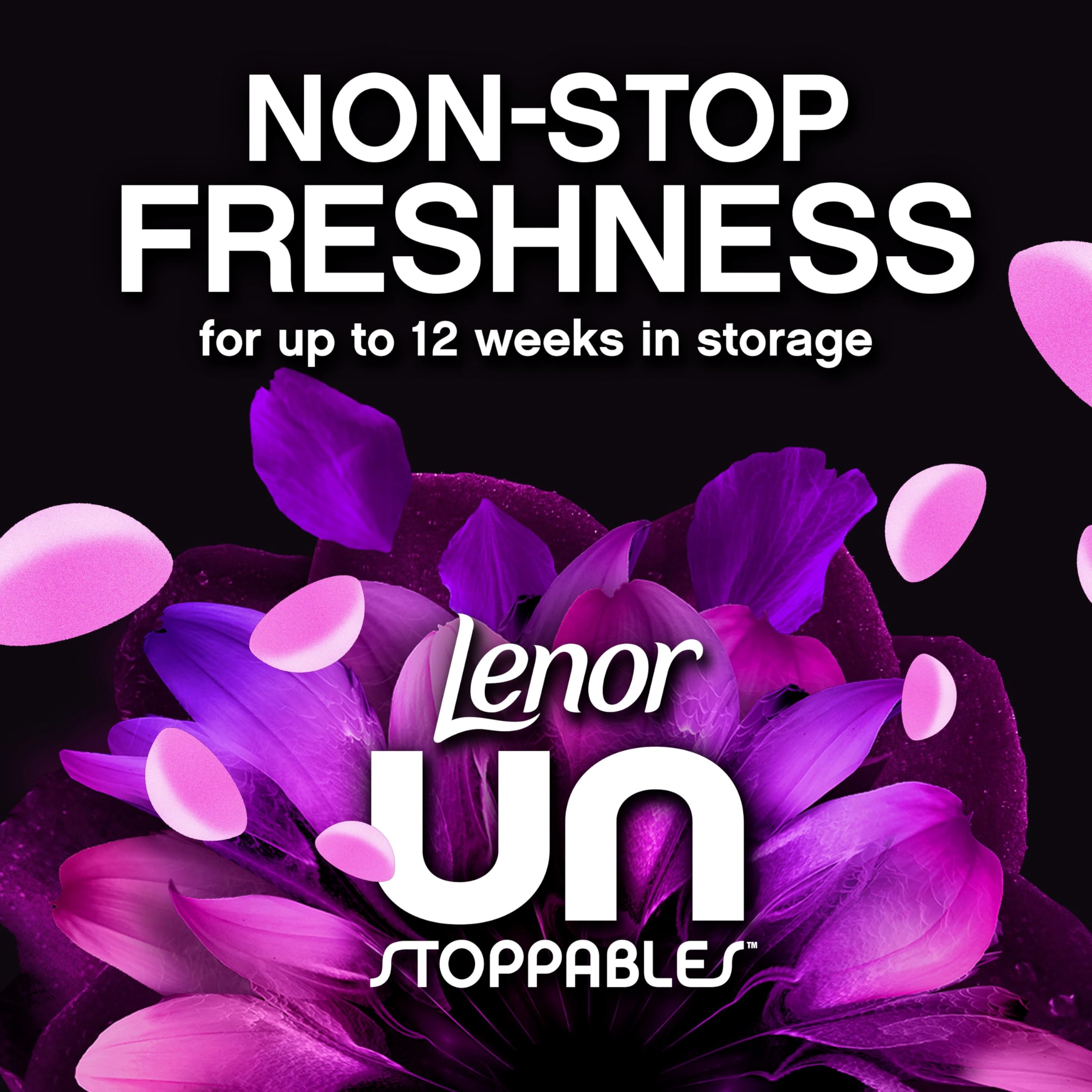 Lenor Unstoppables Floral Fresh 495 g – Duftverstärker für die Wäsche für langanhaltende Frische