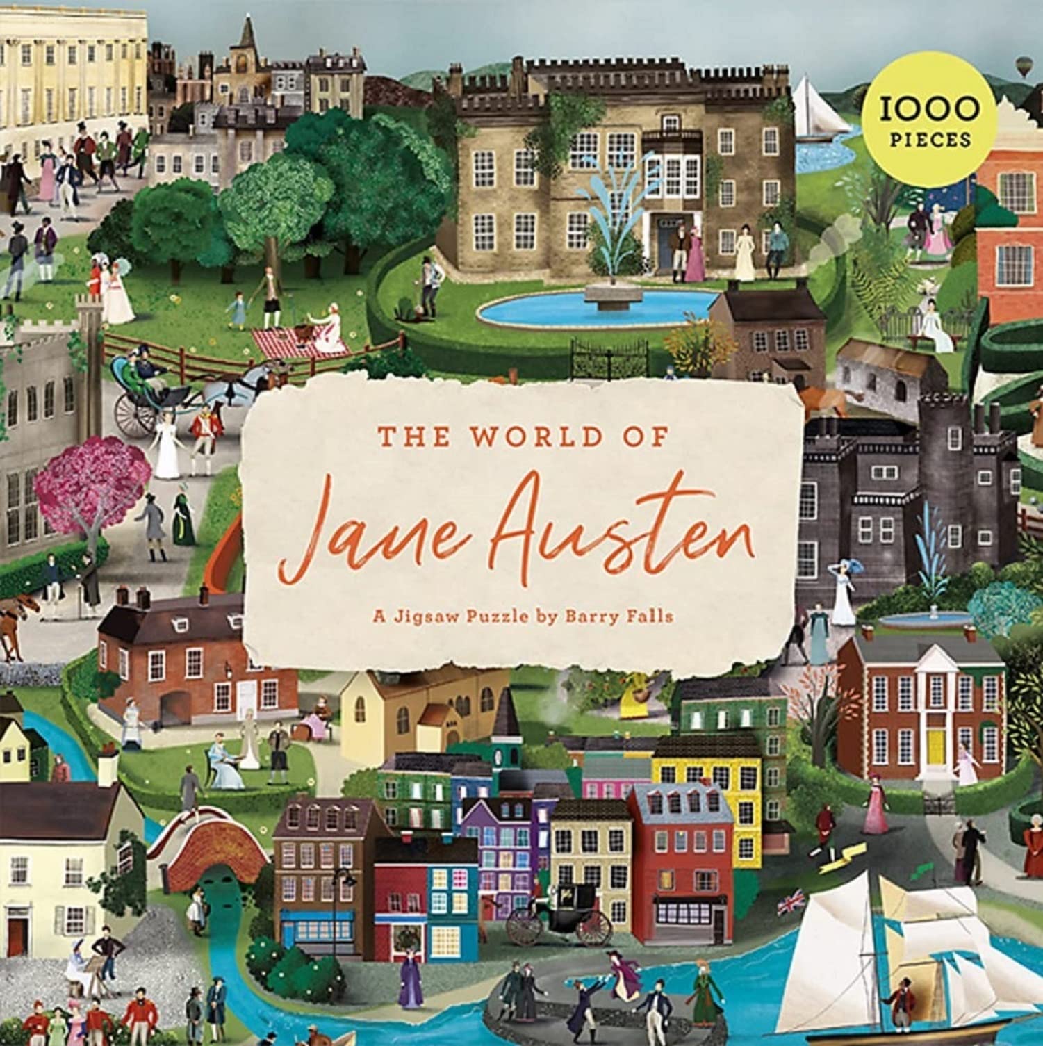 Laurence King - The World of Jane Austen 1000-Piece Jigsaw Puzzle