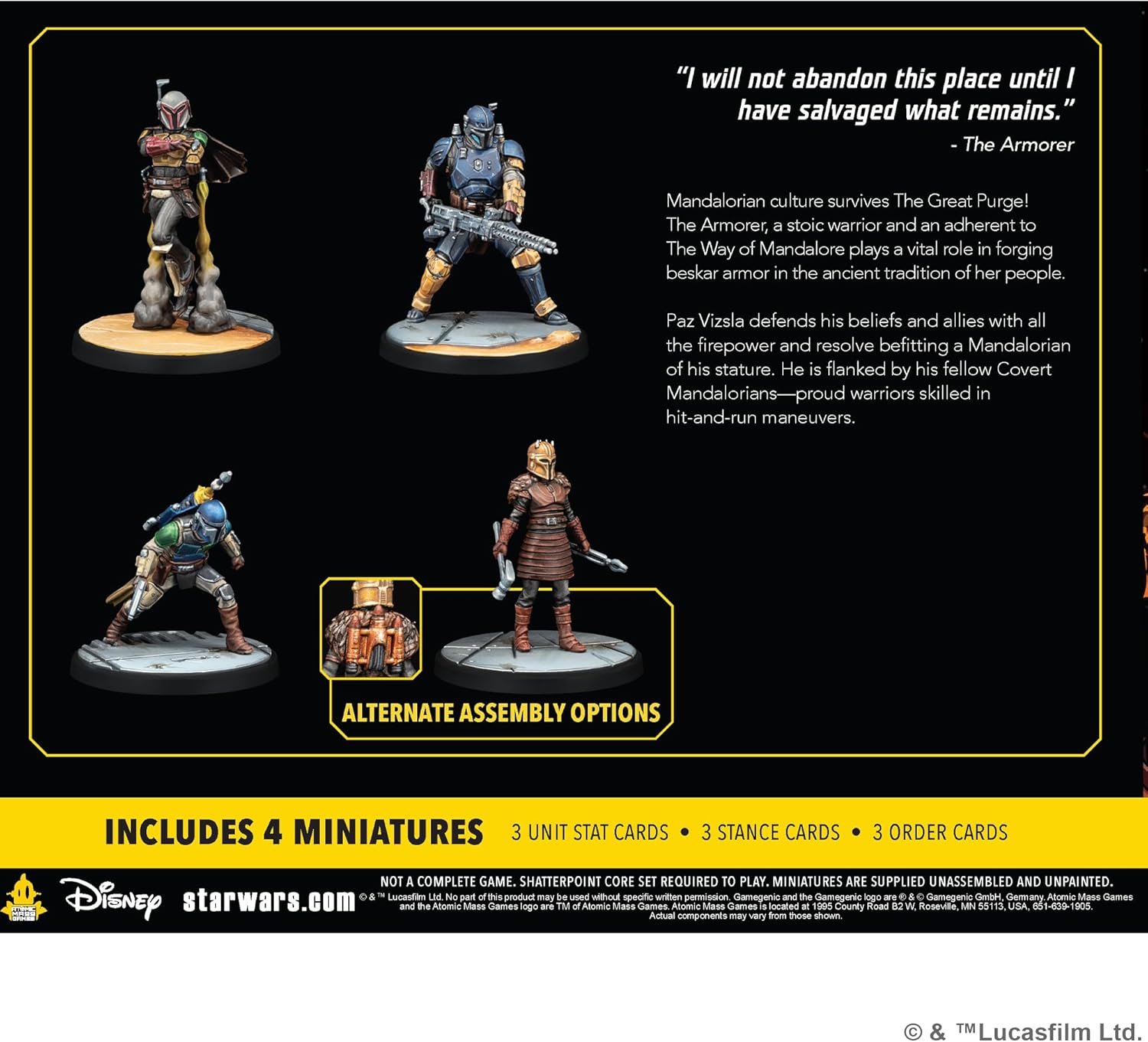 Atomic Mass Games Star Wars Shatterpoint This Is The Way Squad Pack Miniaturen-Erweiterung