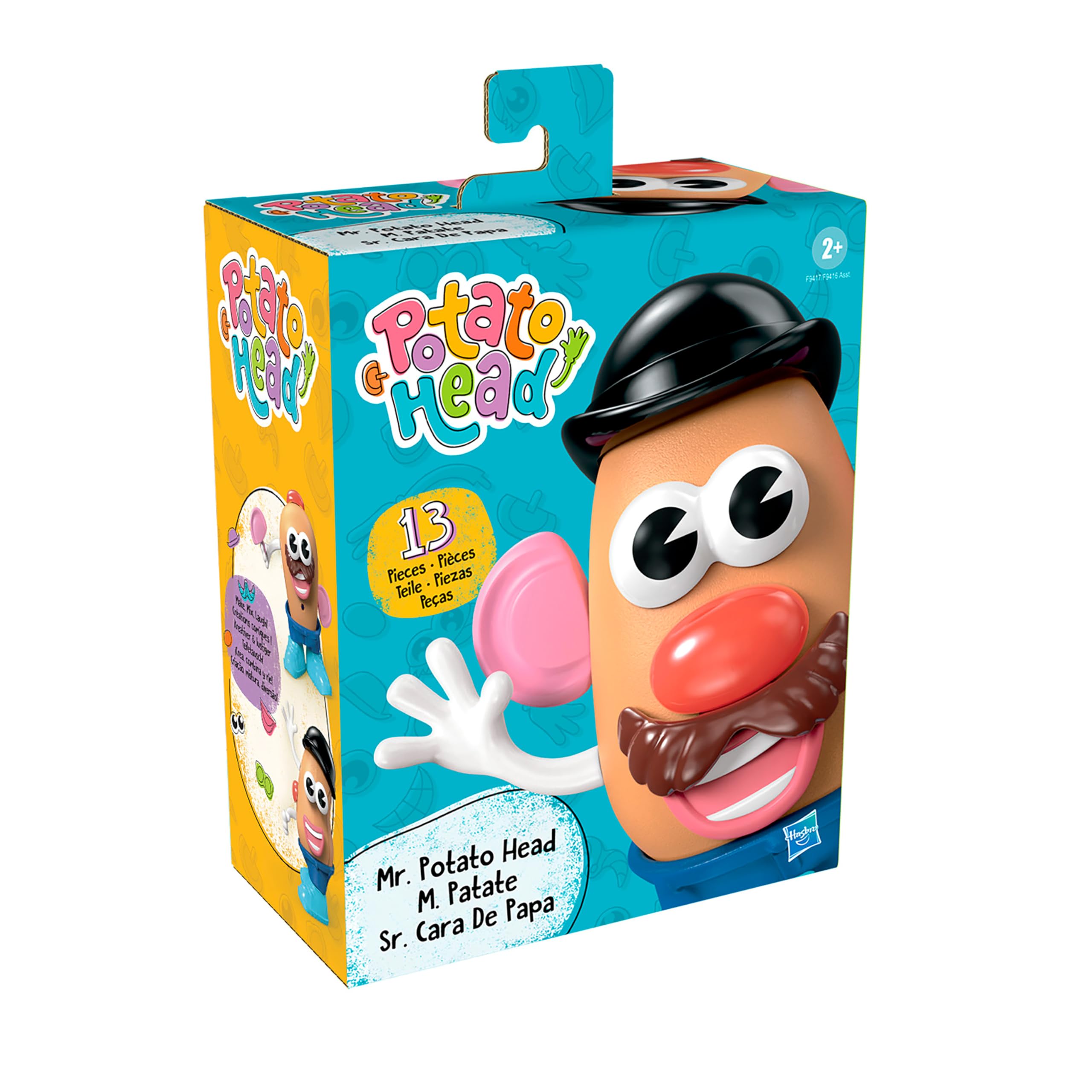 Mr. Potato Head Playskool Fun Figur – Mix and Match Kleinkindspielzeug für Kinder ab 2 Jahren