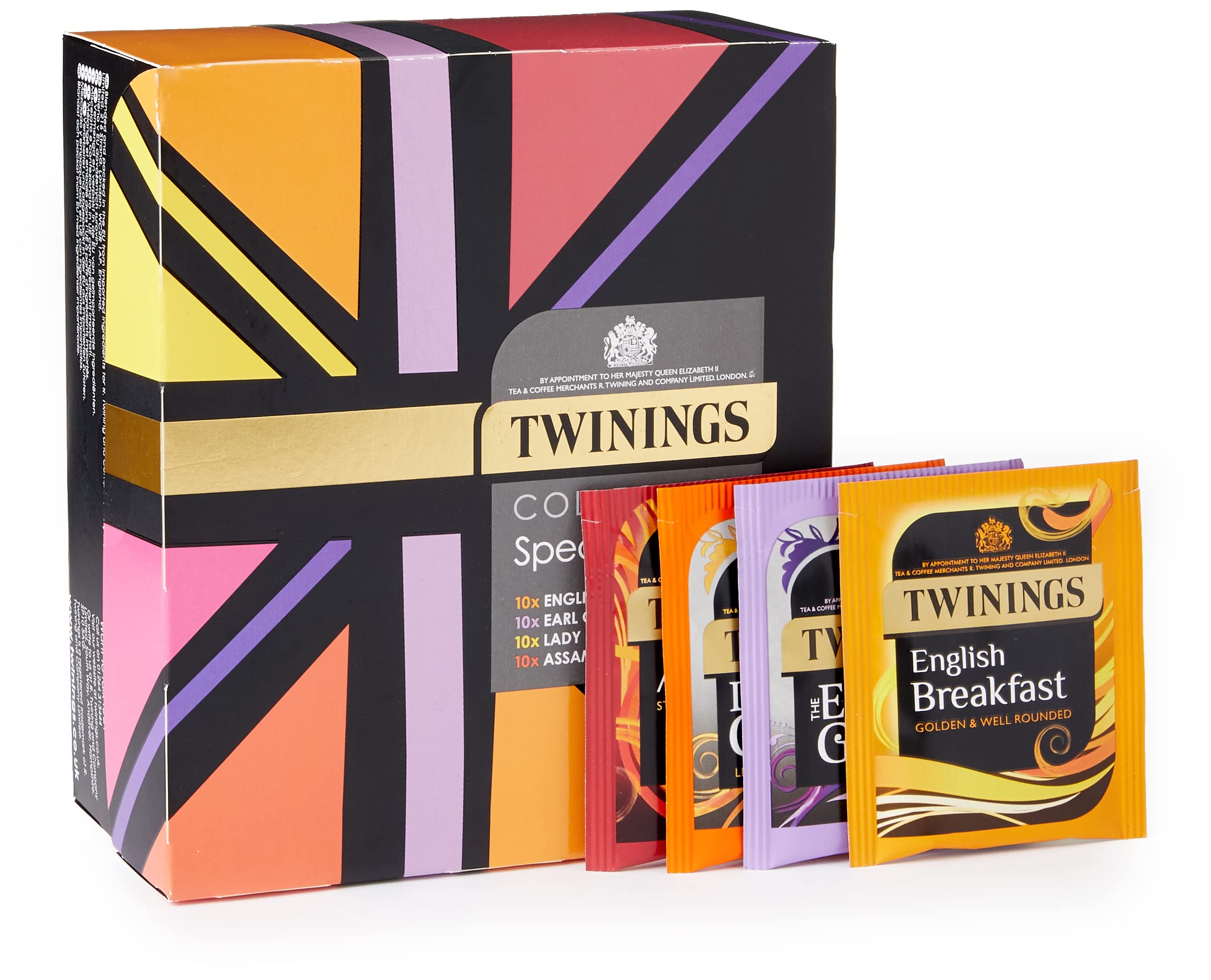 Twinings Special Treats Collection Geschenkset – 40 Teebeutel, gemischte Packung