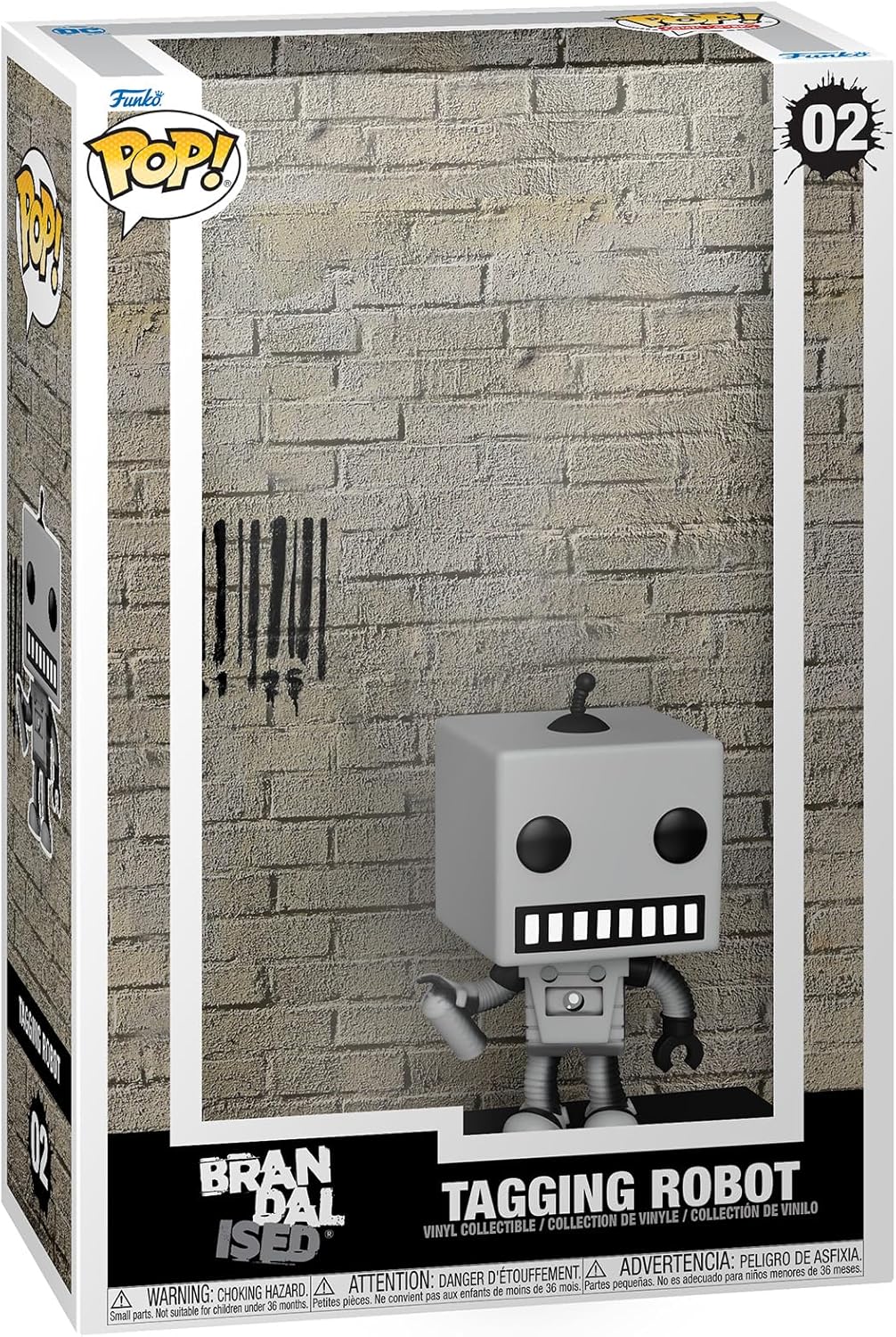 Funko Pop! Art Cover: Brandalised – RBT Vinylfigur mit Etui (61517)