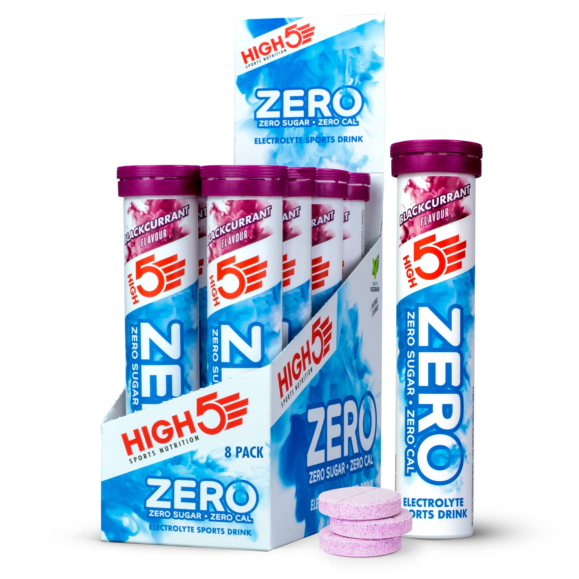 HIGH5 ZERO Elektrolyttabletten | Hydratationstabletten mit Vitamin C (106998016003GBR)