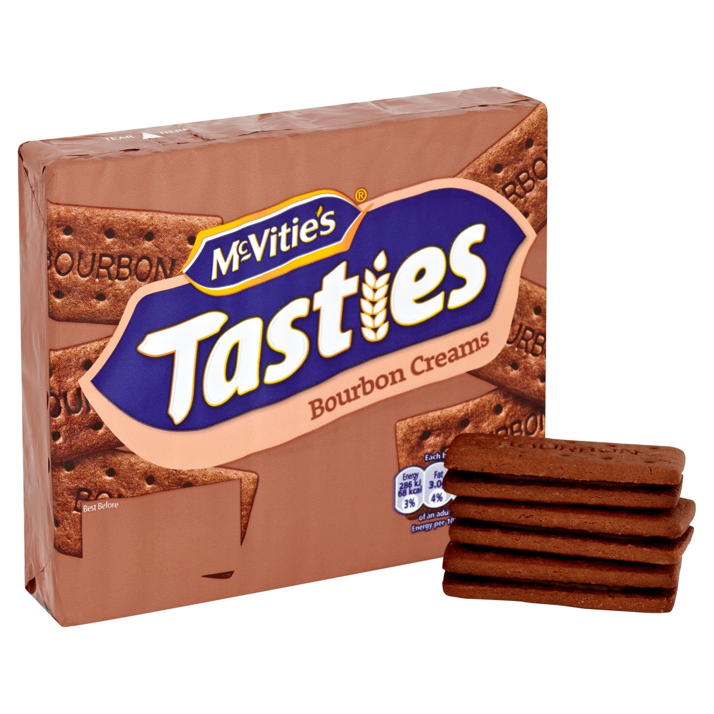 McVitie's Tasties Bourbon Creams Kekse 300 g (1er Pack)