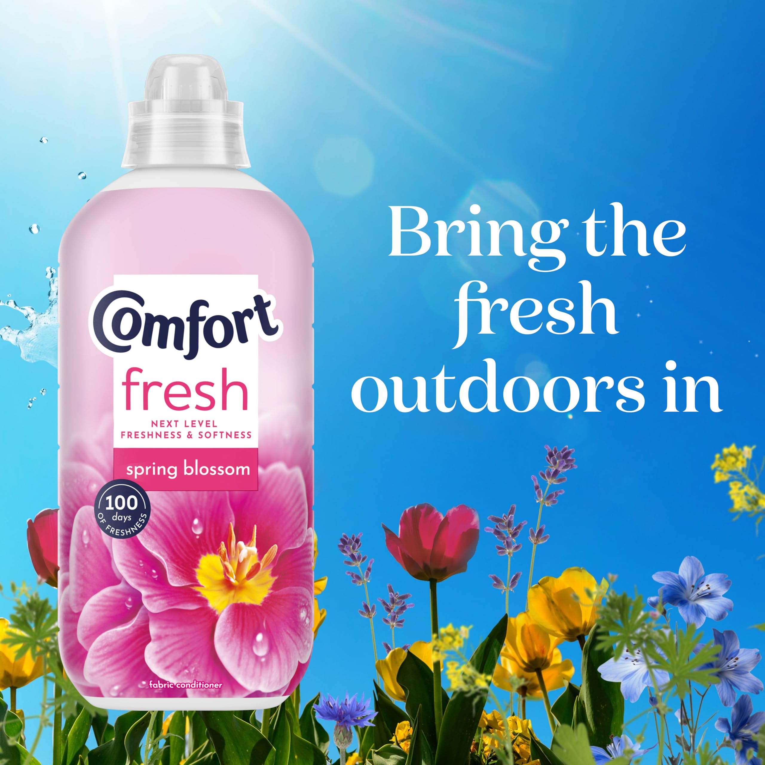 Comfort - Fresh Spring Blossom Weichspüler mit Motion-Activa-Technologie