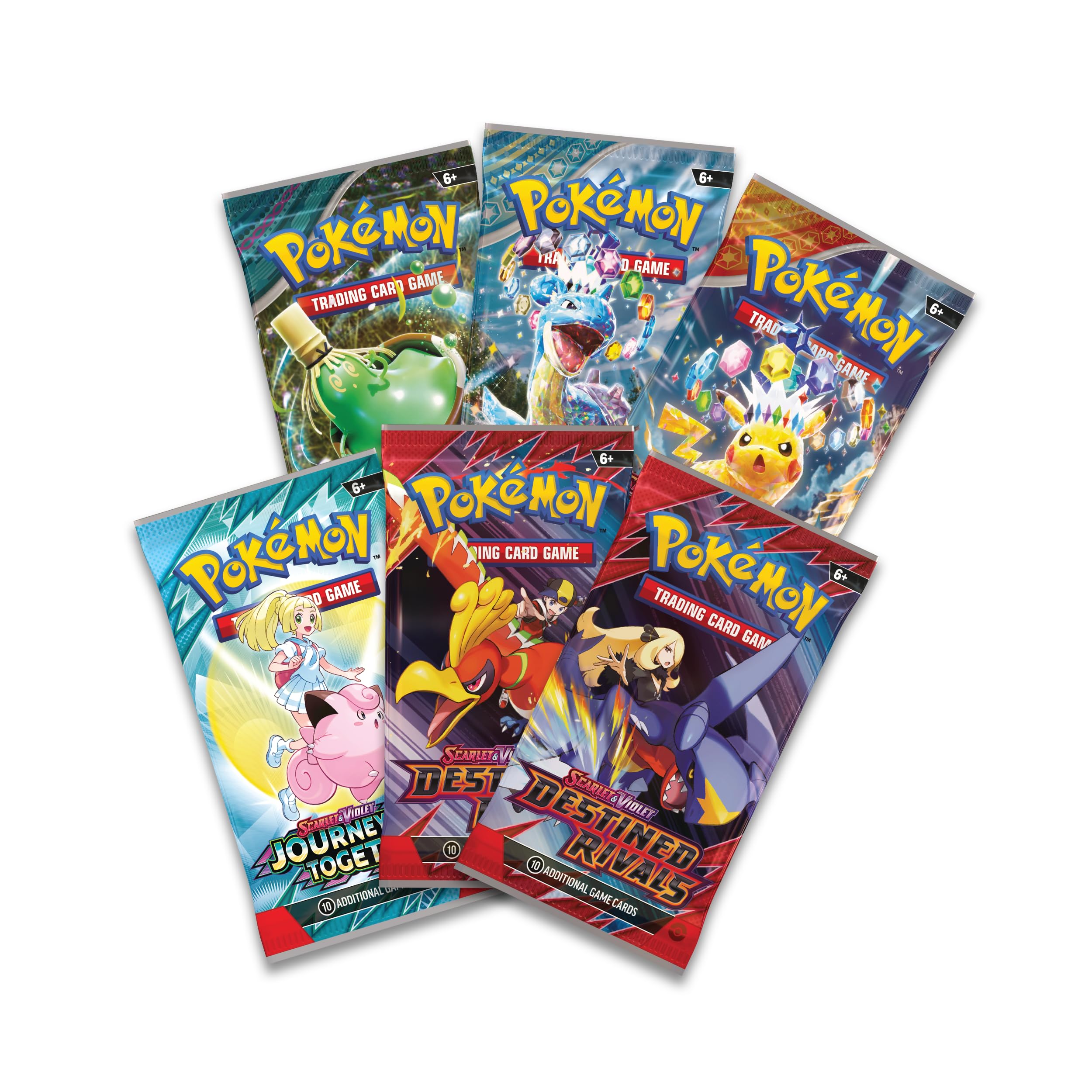 Pokémon-Sammelkartenspiel: Feiertagskalender – 8 Folienkarten, 6 Boosterpacks, 7 Fun Packs und mehr