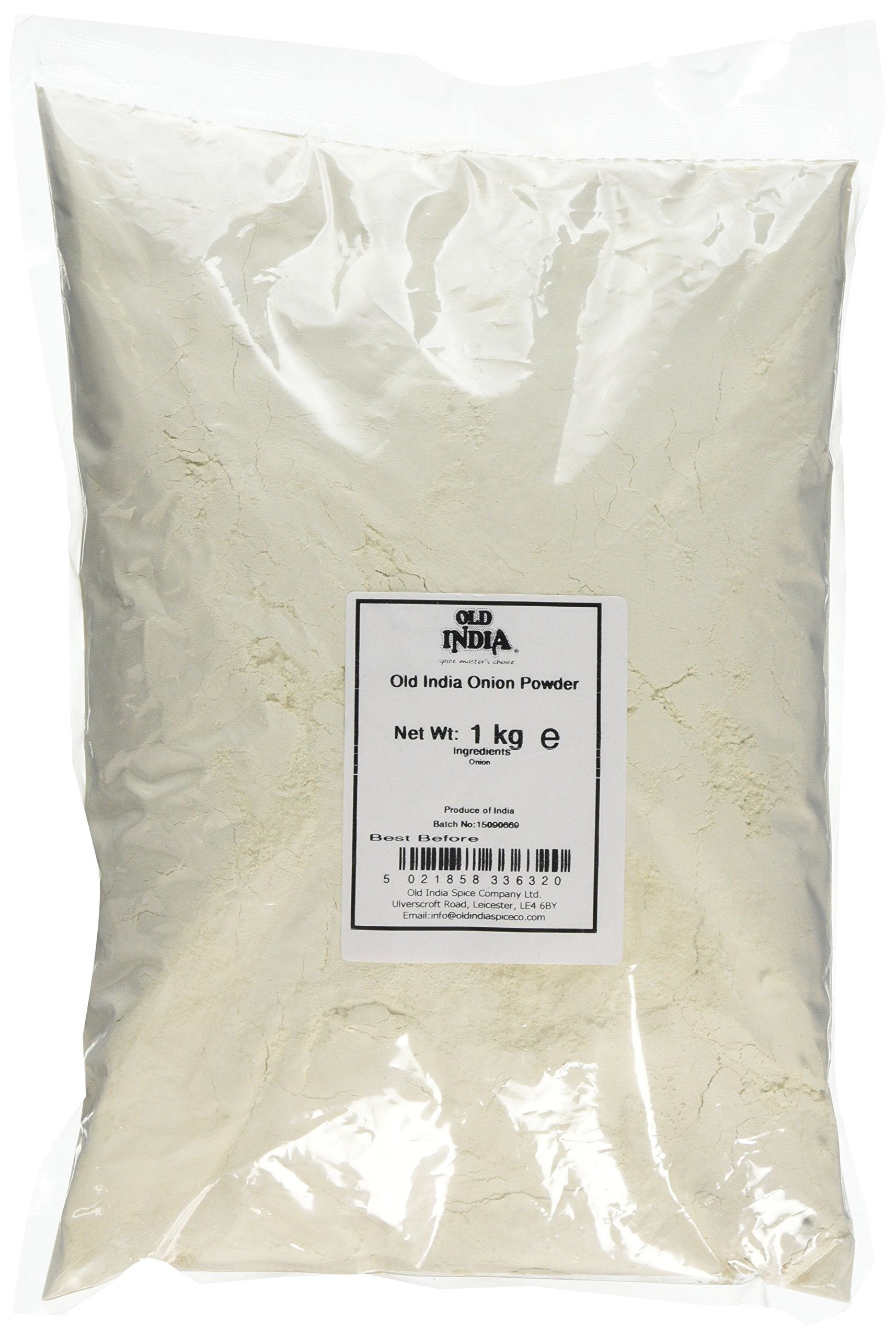 Old India Zwiebelpulver 1 kg – 100 % natürliches, zusatzstofffreies Gewürz zum Kochen
