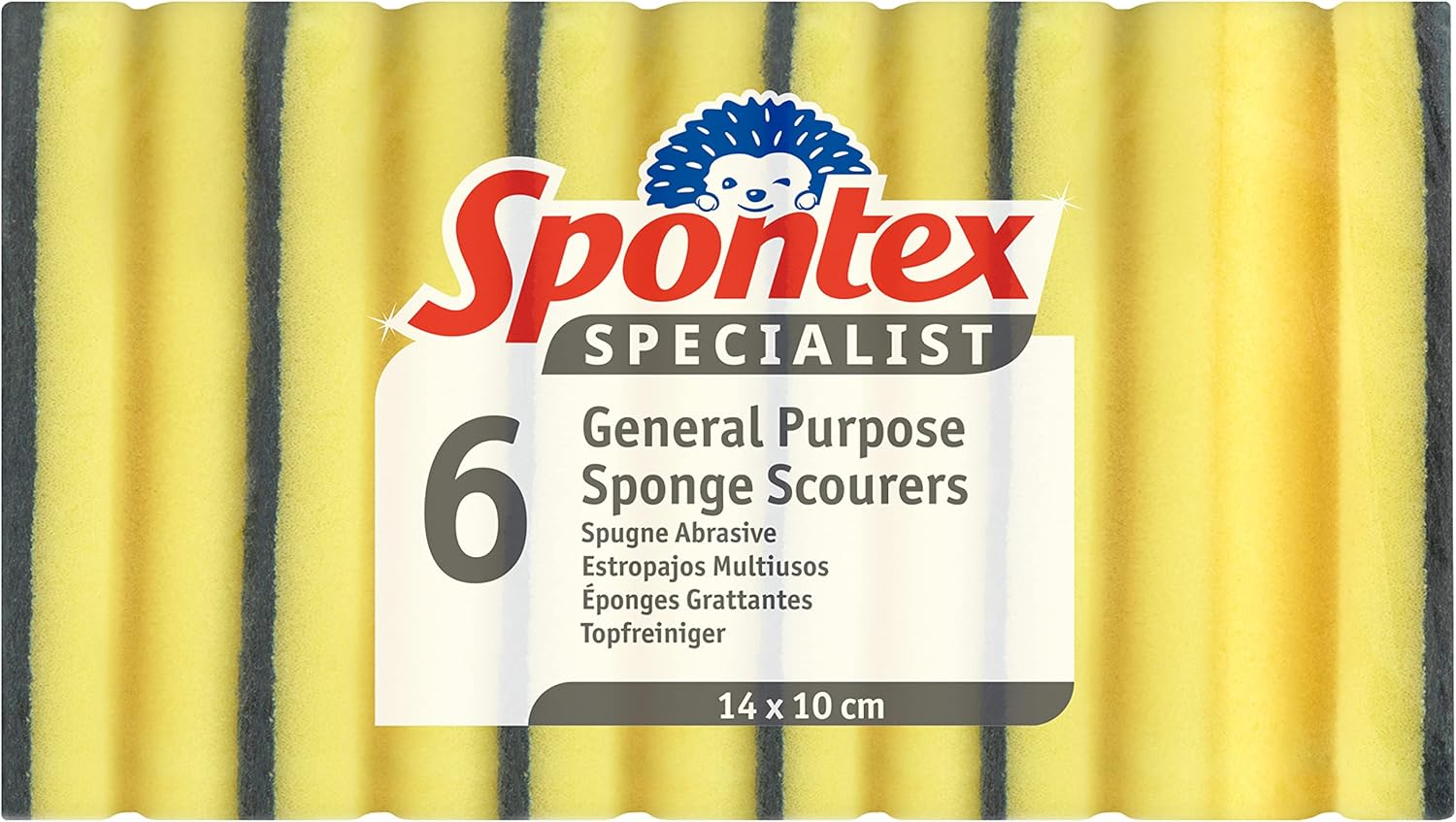 Spontex – Spezialschwamm für allgemeine Zwecke (6er-Pack)