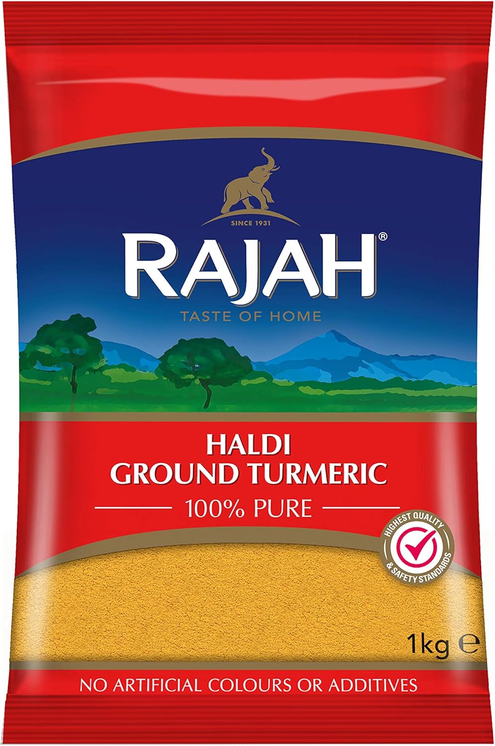 Rajah - Haldi gemahlener Kurkuma (1kg)