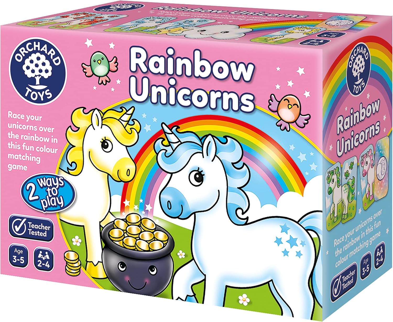 Orchard Toys Memory-Spiel „Regenbogen-Einhörner“