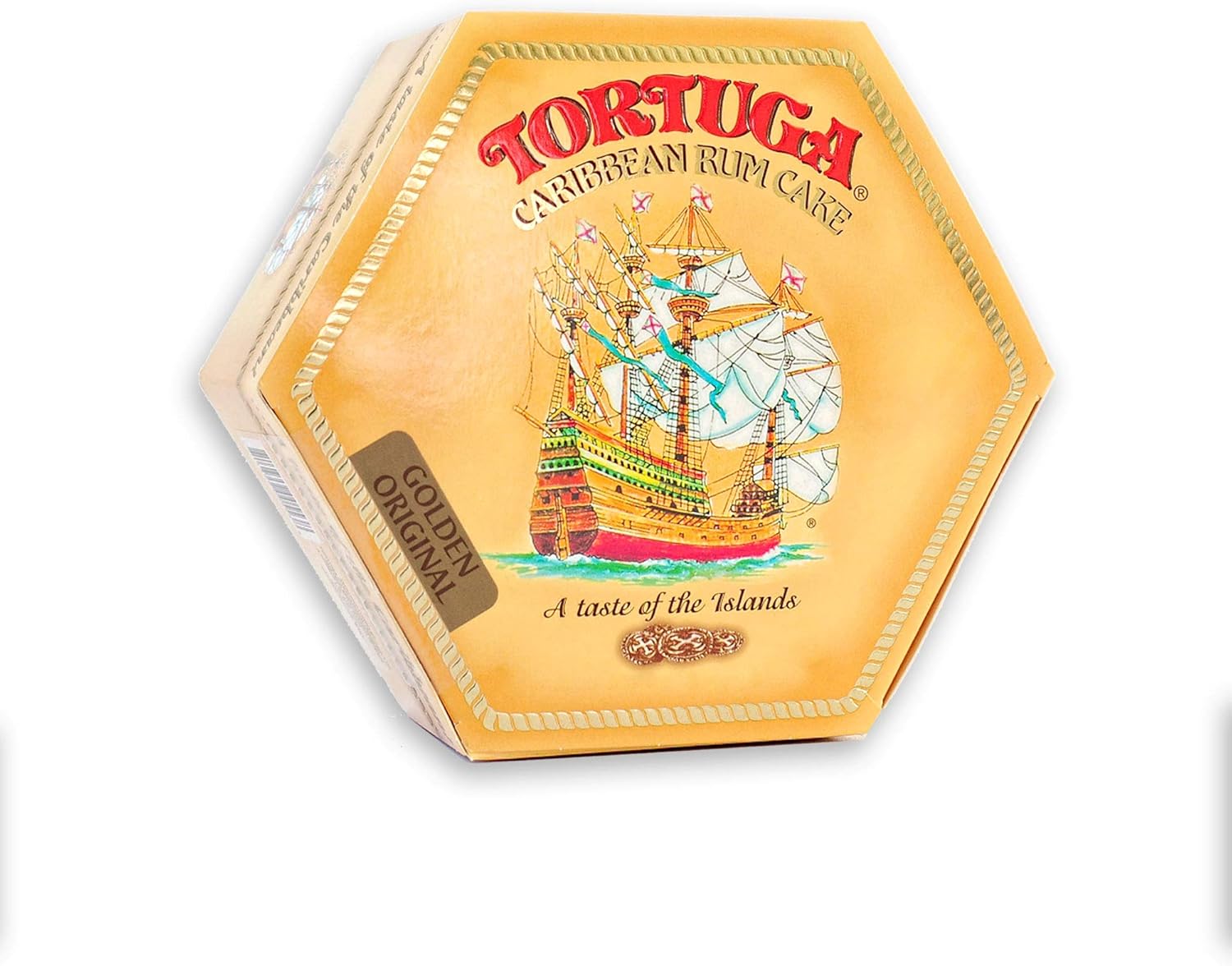 Tortuga Golden Original Rumkuchen mit Walnüssen, 454g