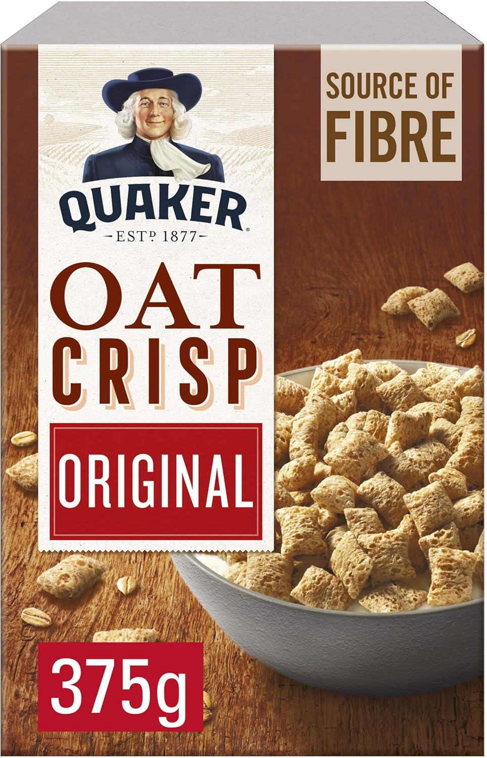 Quaker Oat Crisp Original Müsli, 375 g