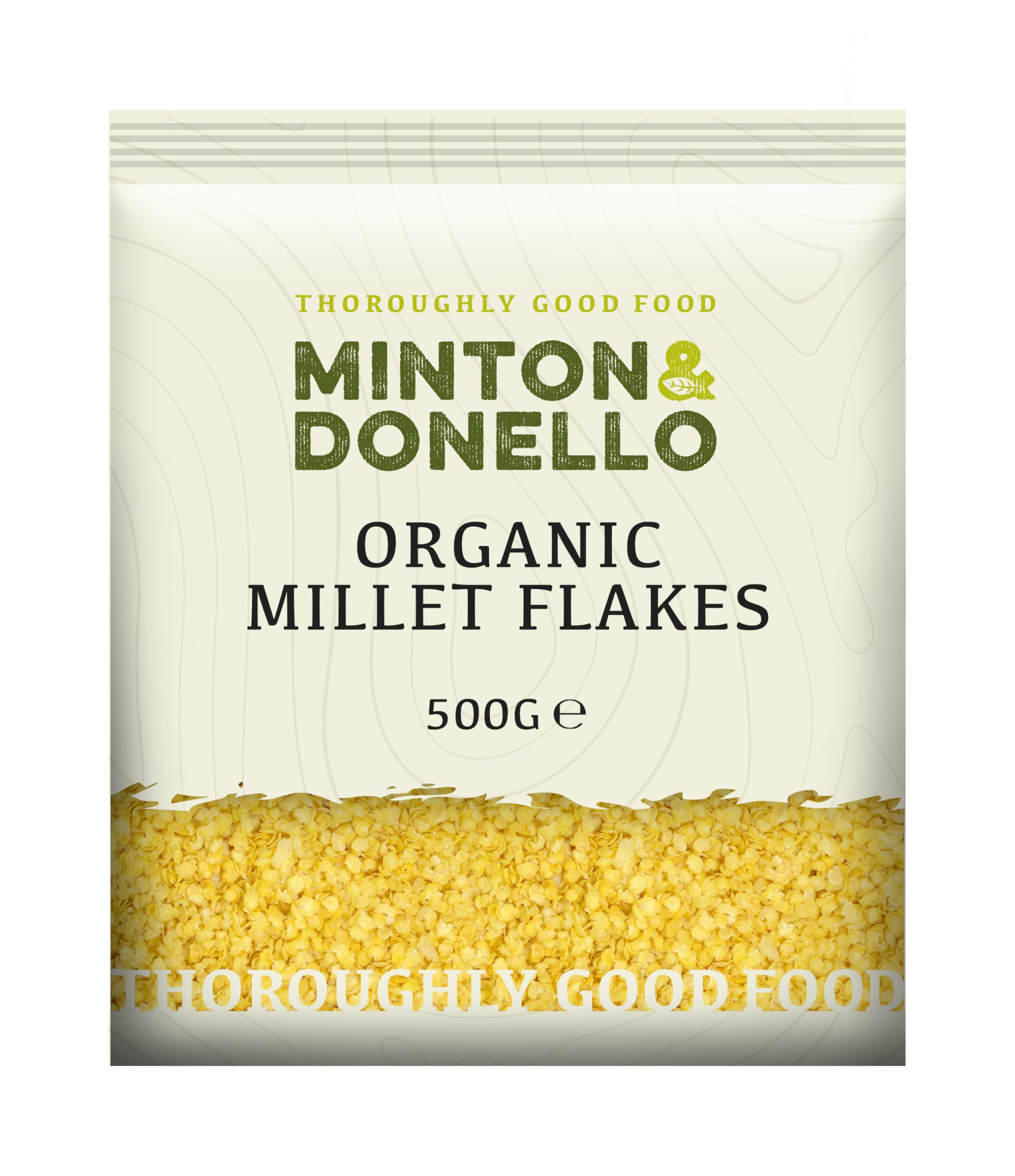 Minton & Donello - Bio-Hirseflocken, 500g
