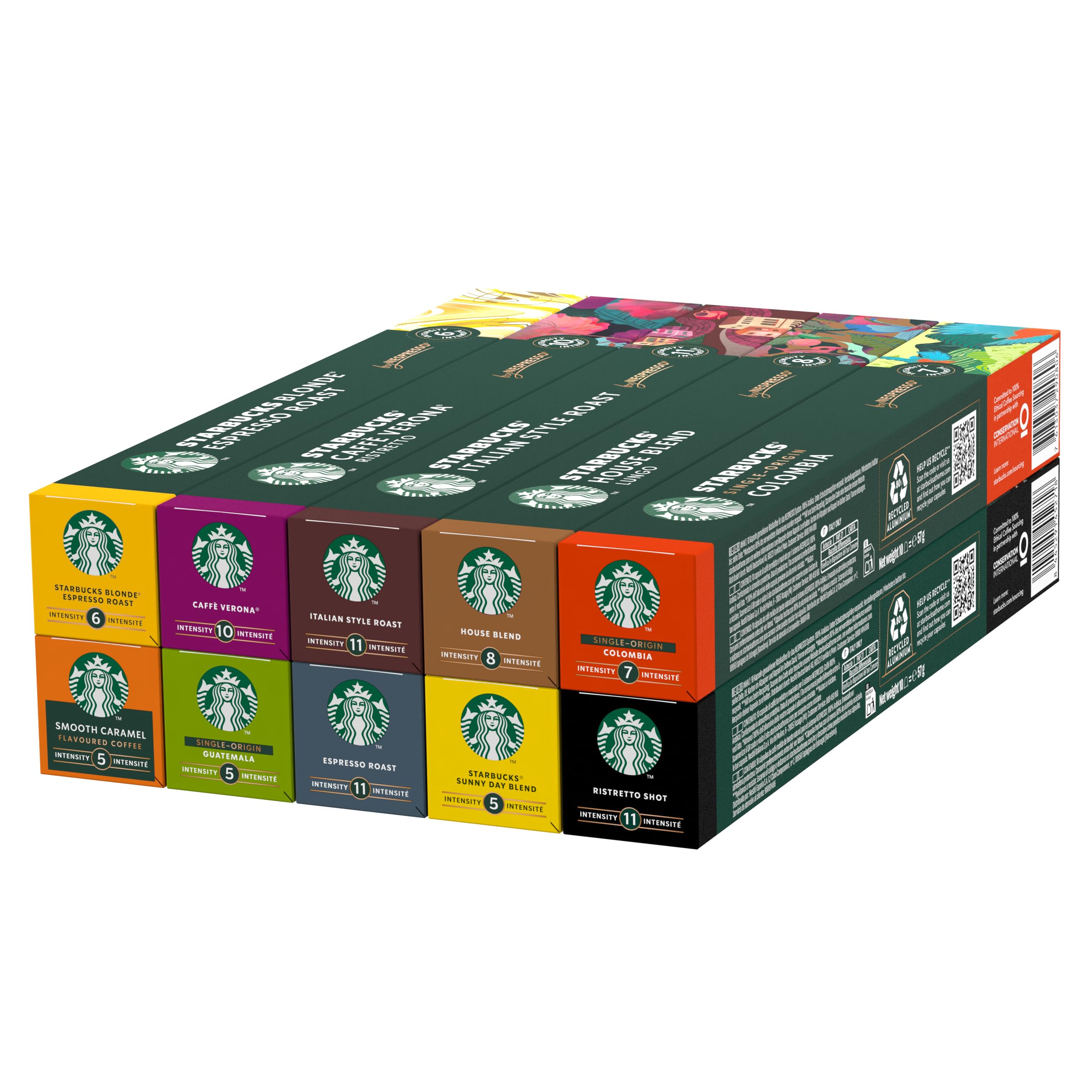STARBUCKS - Discovery Variety Pack von Nespresso Kaffeekapseln