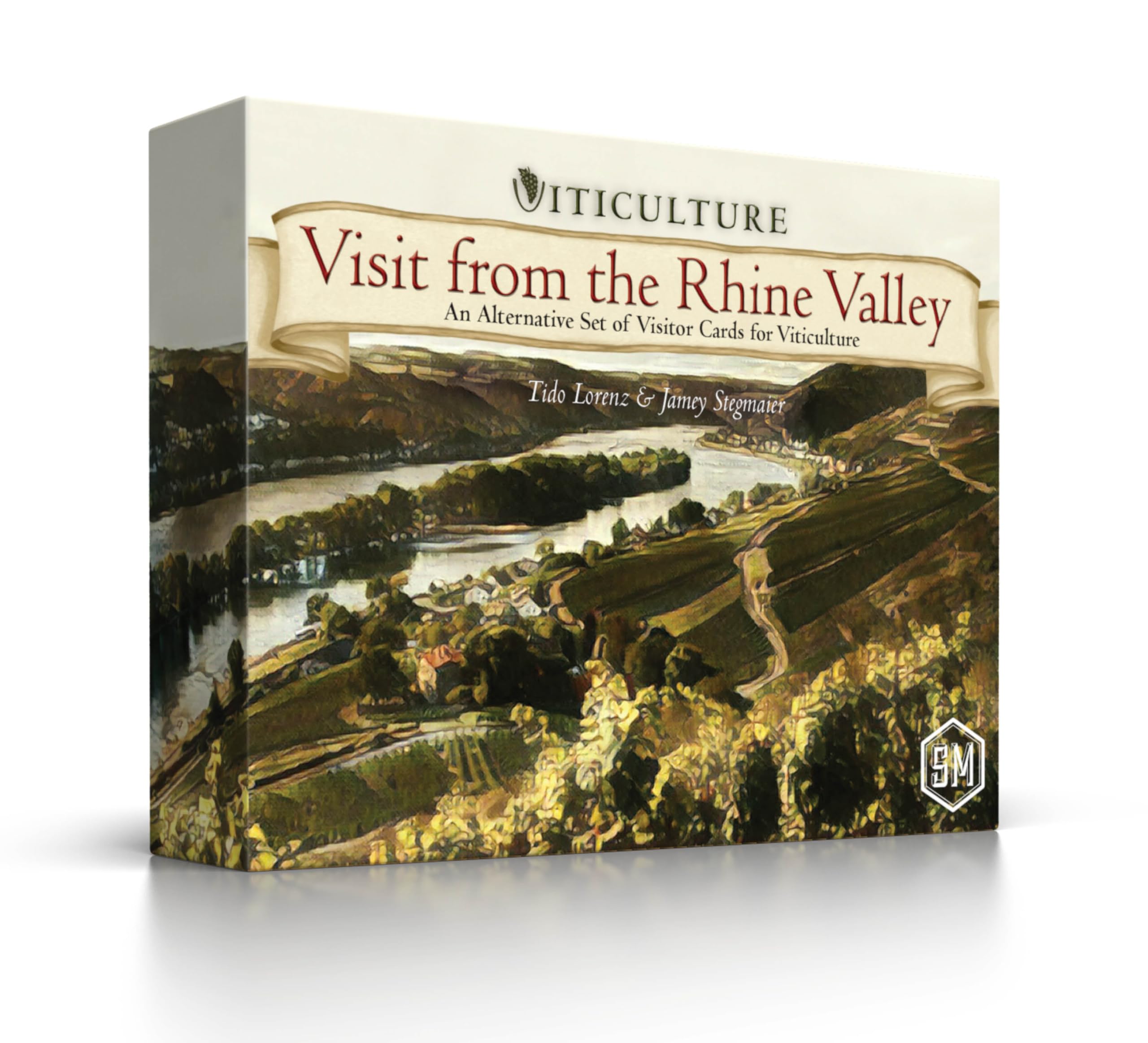Stonemaier Games Weinbau: Besuch aus dem Rheintal Brettspiel-Erweiterung