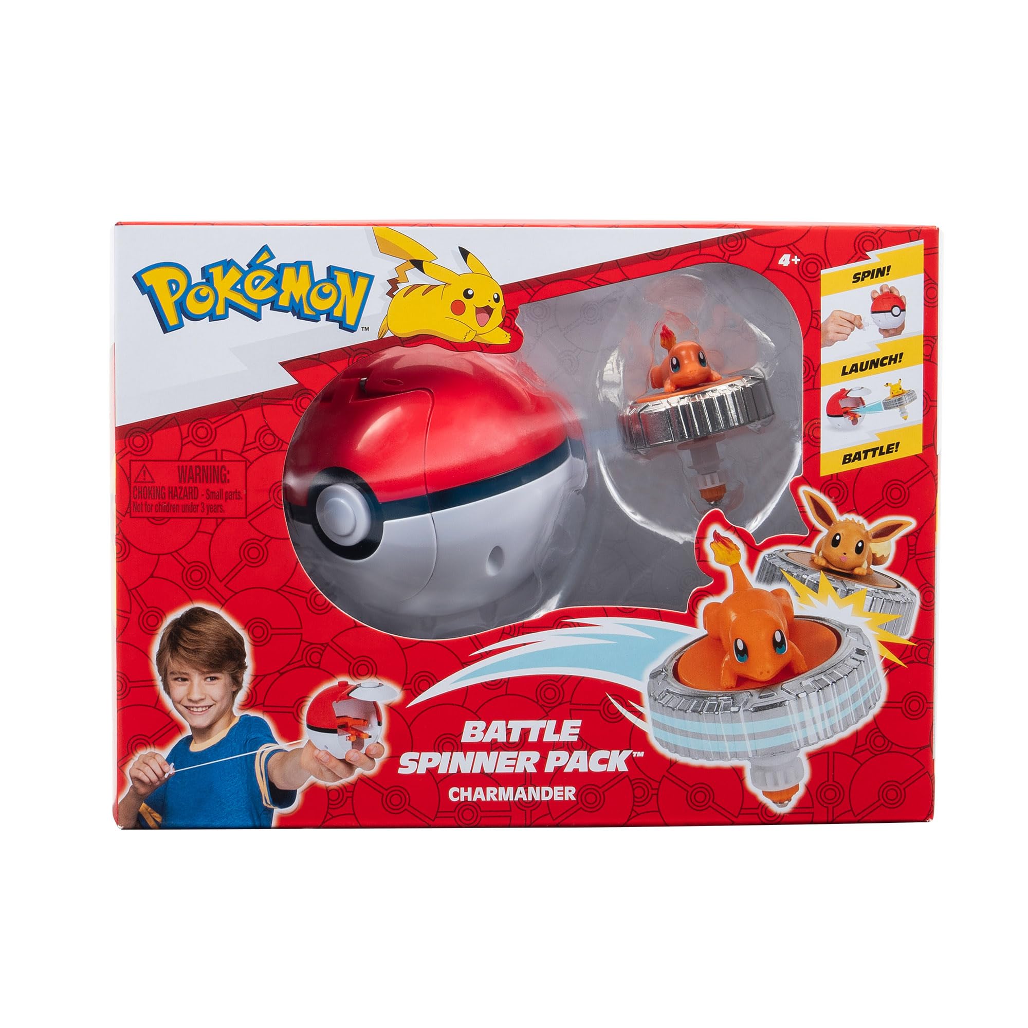 Pokémon Battle Spinner Pack Charmander & Pokéball