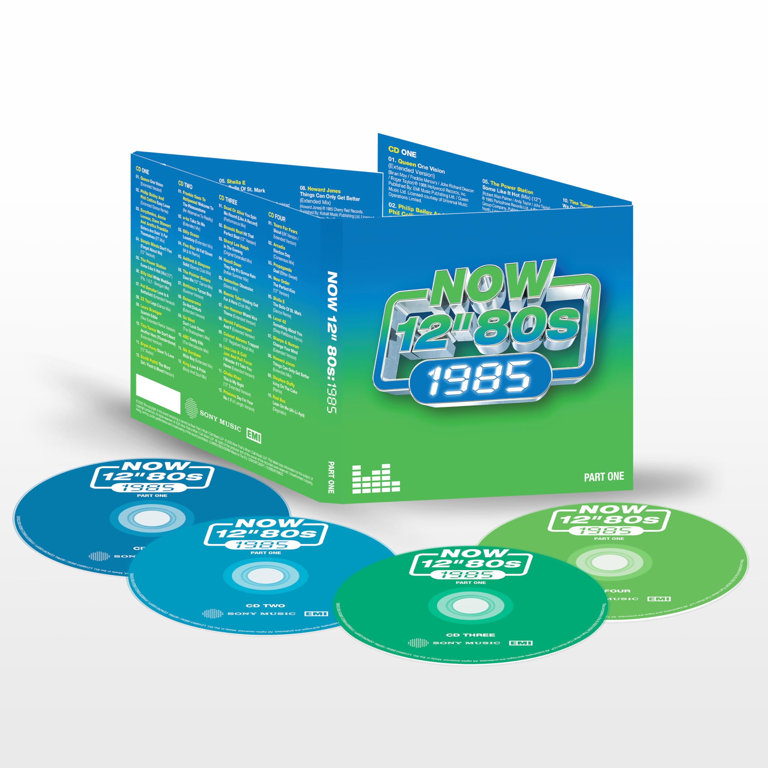 Now Twic NOW 12" 80er: 1985 – Teil Eins 4CD-Set