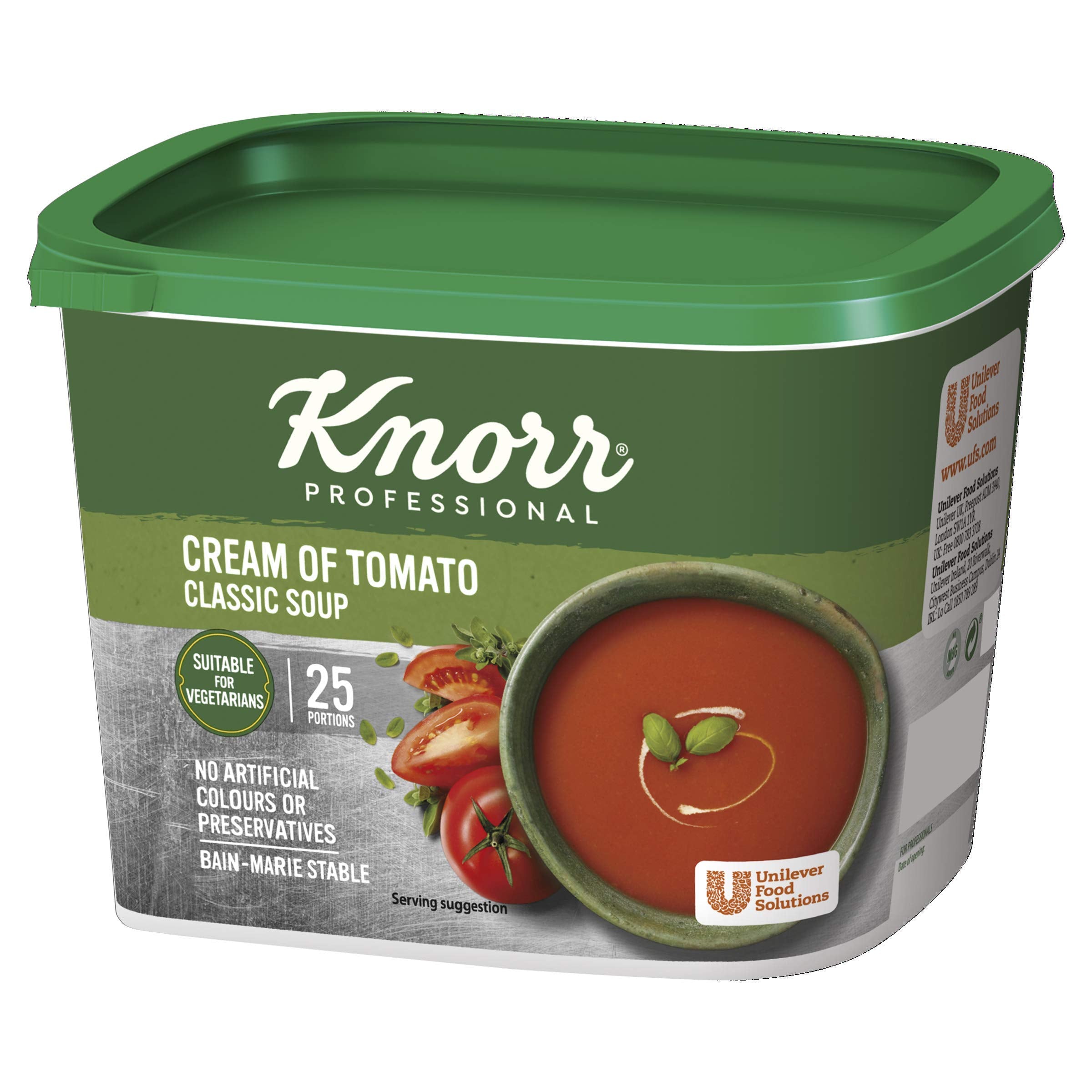 Knorr Classic Tomatencremesuppe, 25 Portionen, 425 g