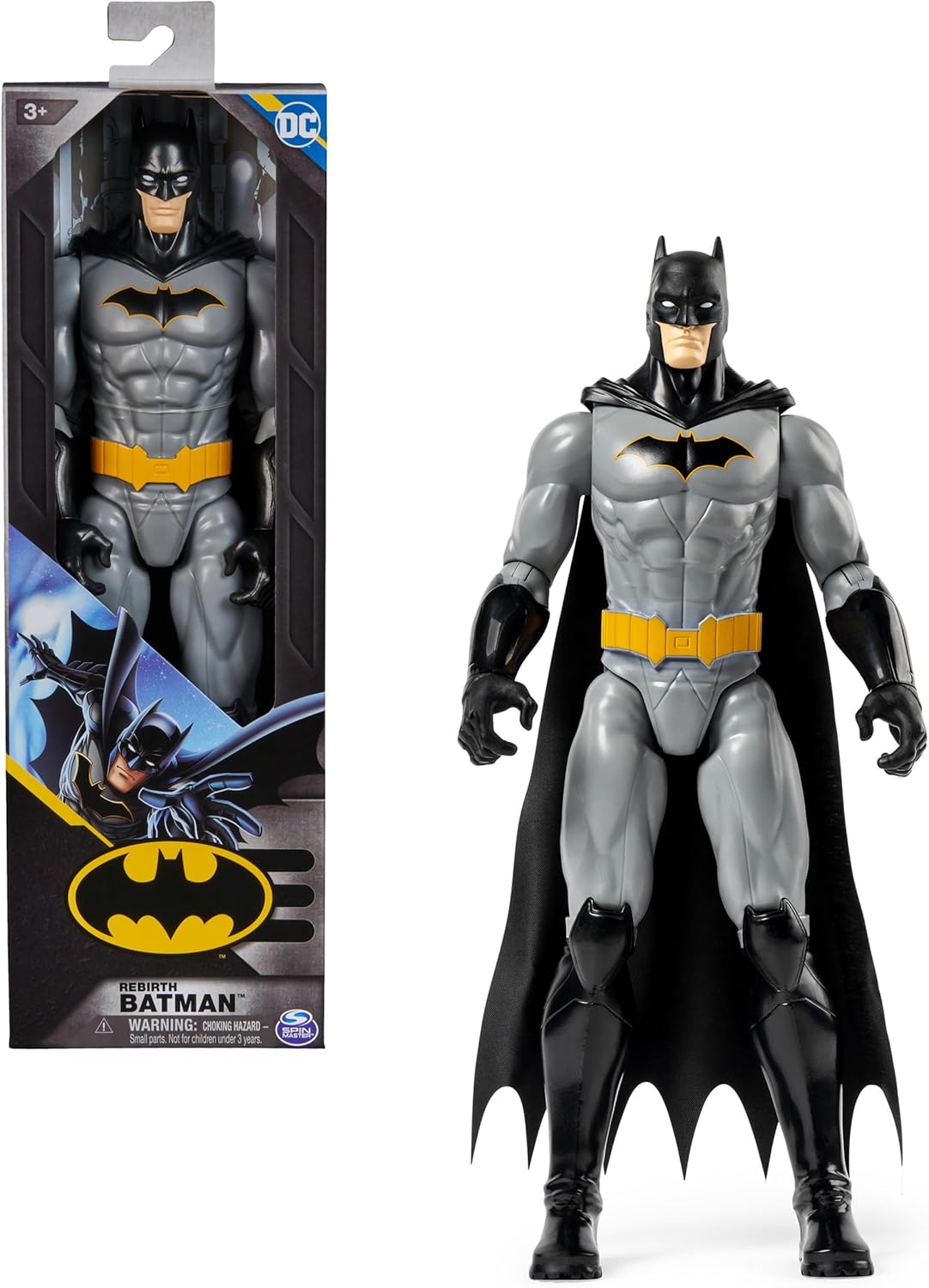 DC Comics 12 Zoll große Rebirth Batman Actionfigur – 11 Artikulationspunkte