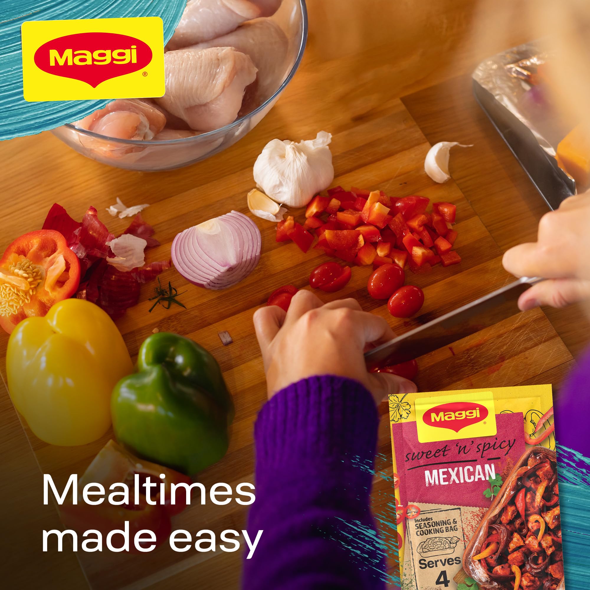 MAGGI - So Juicy Mexican Chicken Rezeptmischung (38-g-Beutel)
